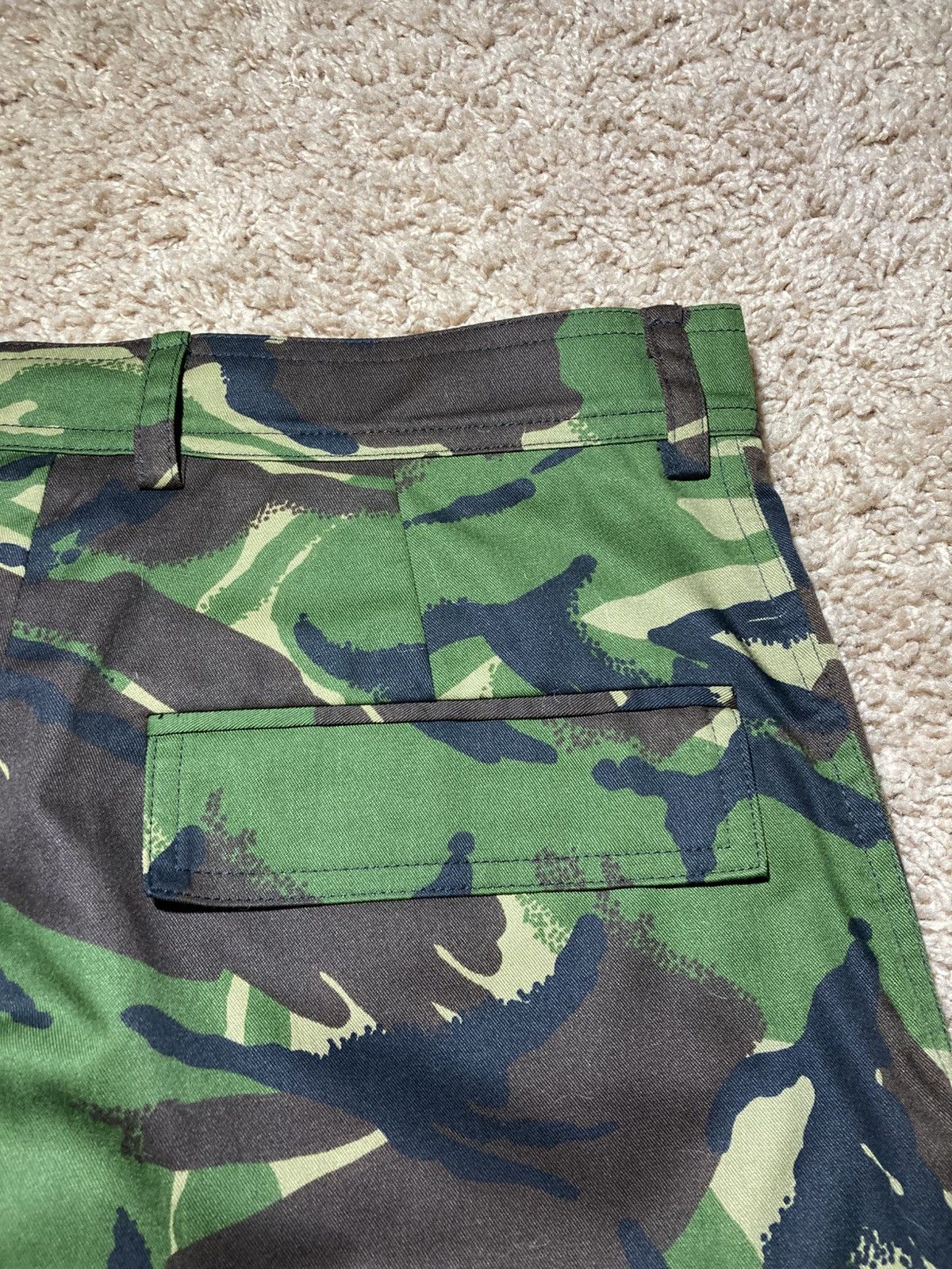 Martine Rose SS23 Martine Rose Camo Cargo Pants 4 Pocket MR Sport Logo Size US 30 / EU 46 - 11 Thumbnail