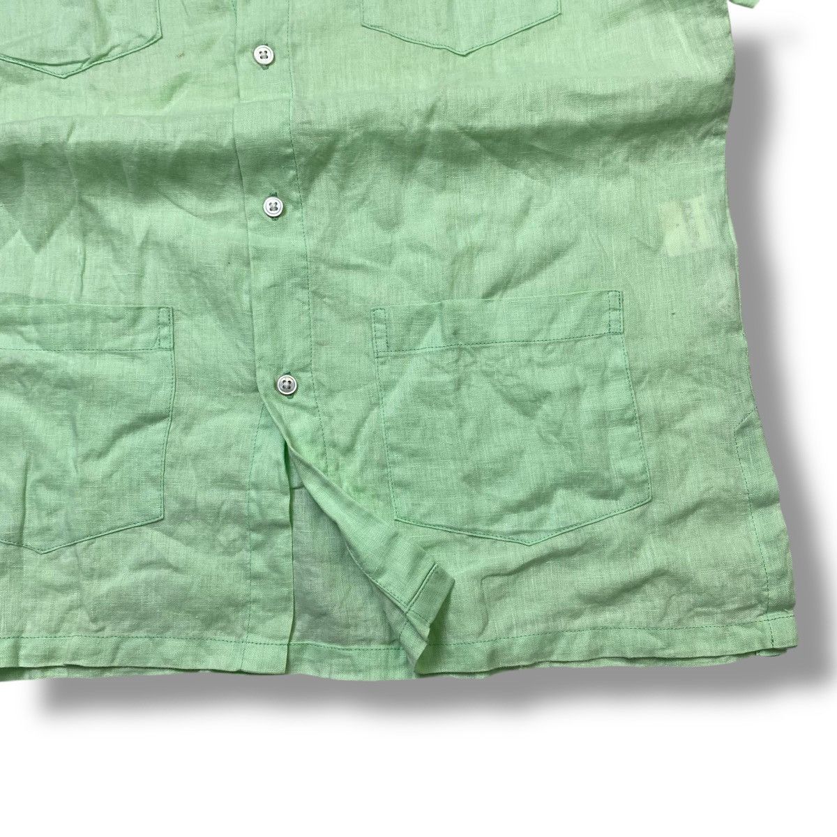 Wings + Horns Wings + Horns linen 4 pocket shirt Size US M / EU 48-50 / 2 - 2 Thumbnail