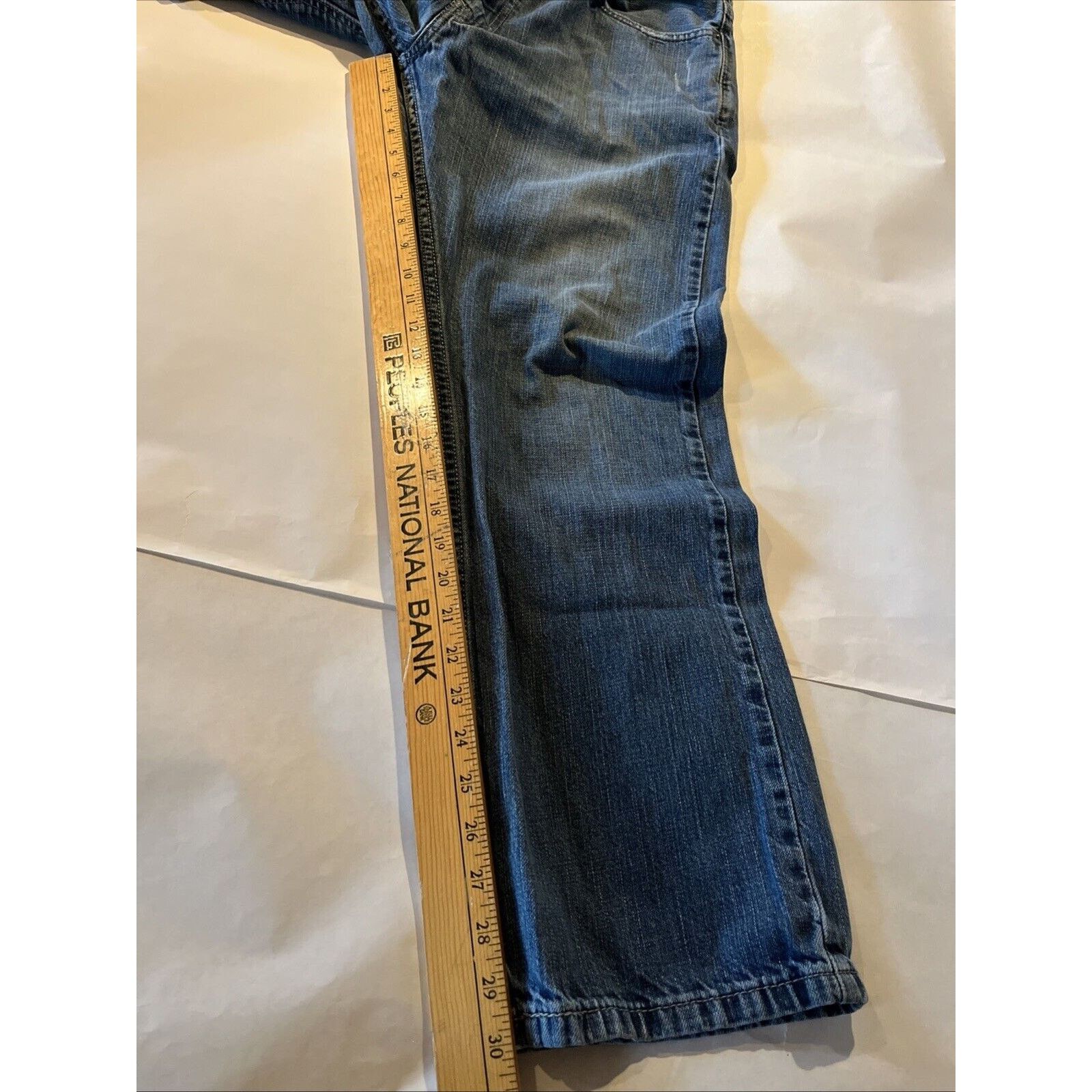 Levi's Levi's 514 Jeans Men's 36x30 Blue Denim Cotton Medium Wash Size US 36 / EU 52 - 8 Thumbnail