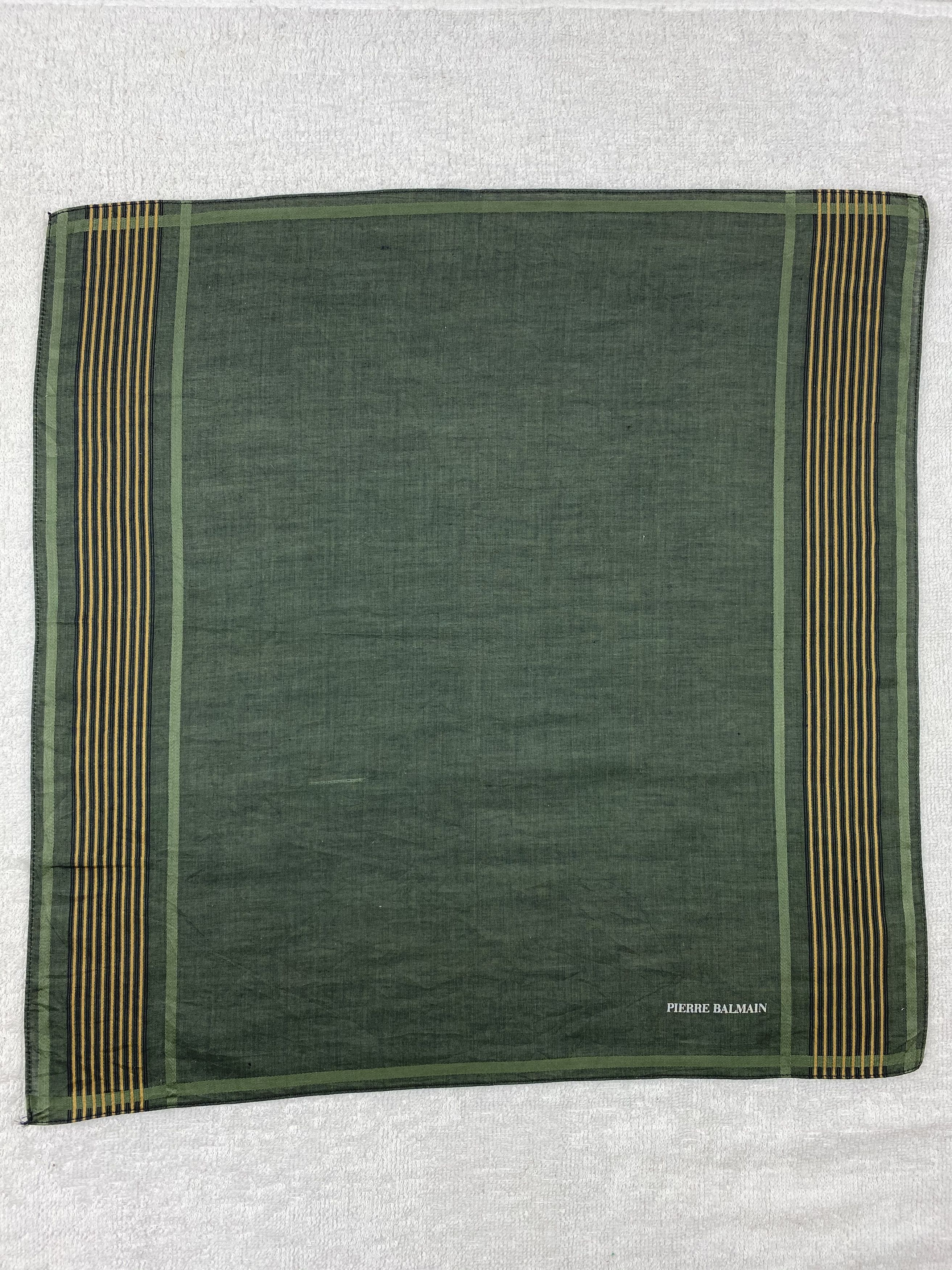 Pierre Balmain × Vintage Pierre Balmain Handkerchief / Bandana / Neckerchief Size ONE SIZE - 3 Thumbnail