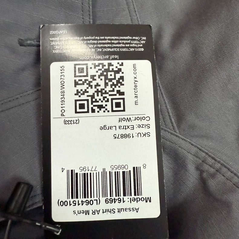 Arc'teryx Arcteryx Assault Shirt Long Sleeve Size US XL / EU 56 / 4 - 2 Thumbnail