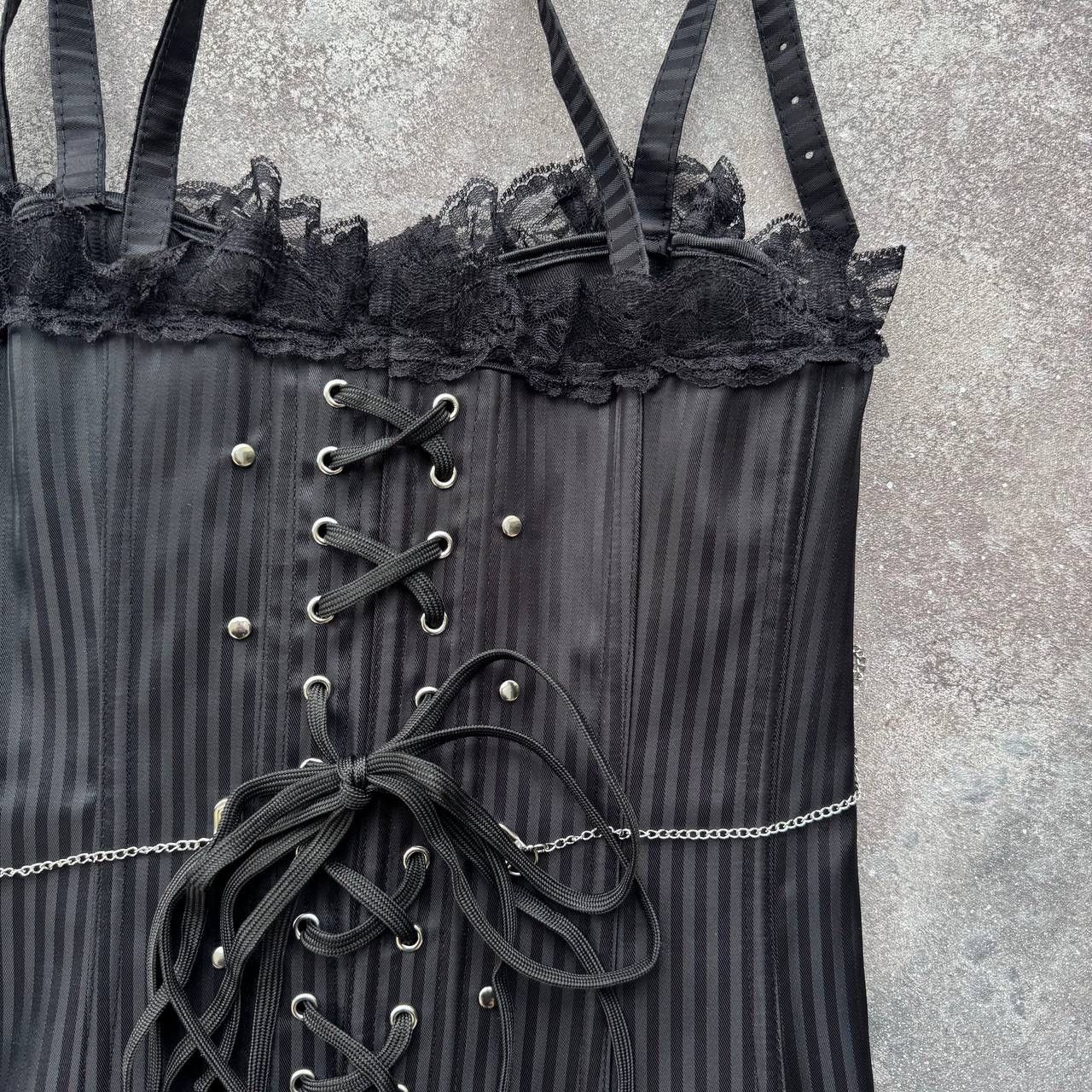 20471120 Amazing Gothic Super Sexy Corset Top Size M / US 6-8 / IT 42-44 - 10 Thumbnail
