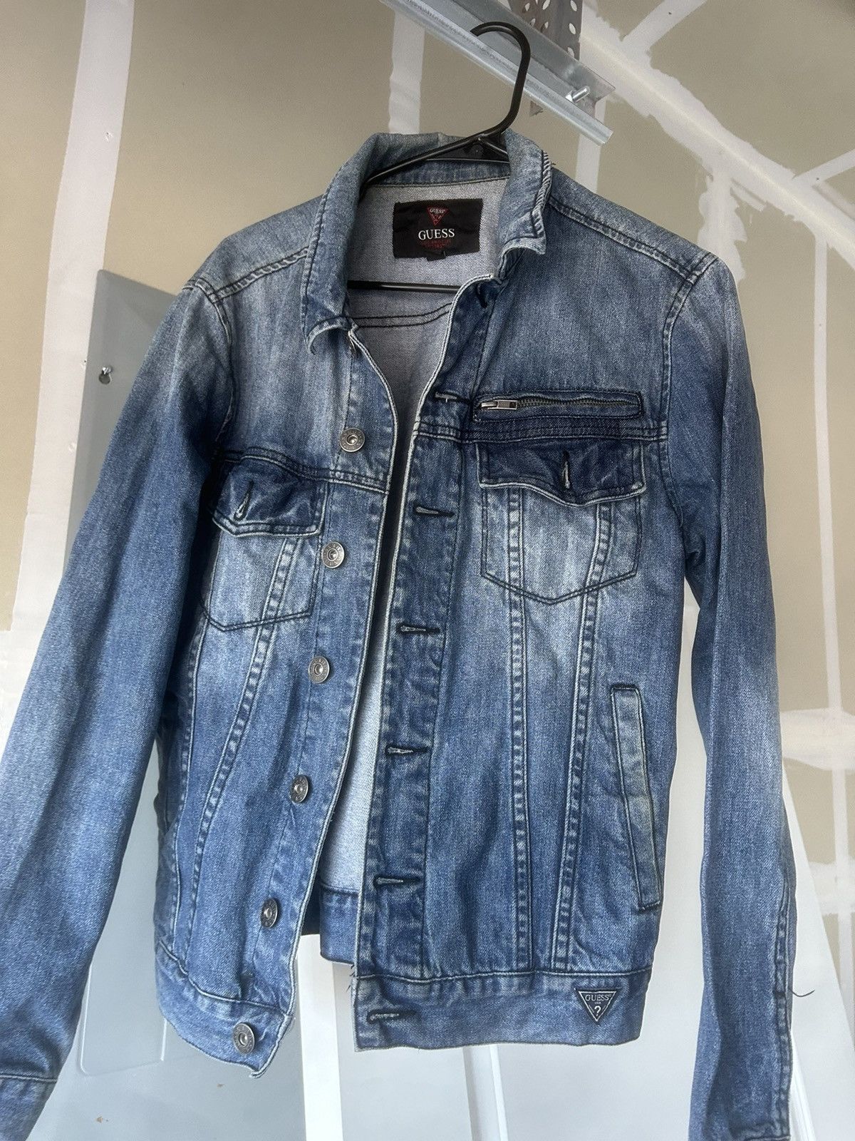 Guess Blue guess Jean jacket Size US S / EU 44-46 / 1 - 1 Thumbnail
