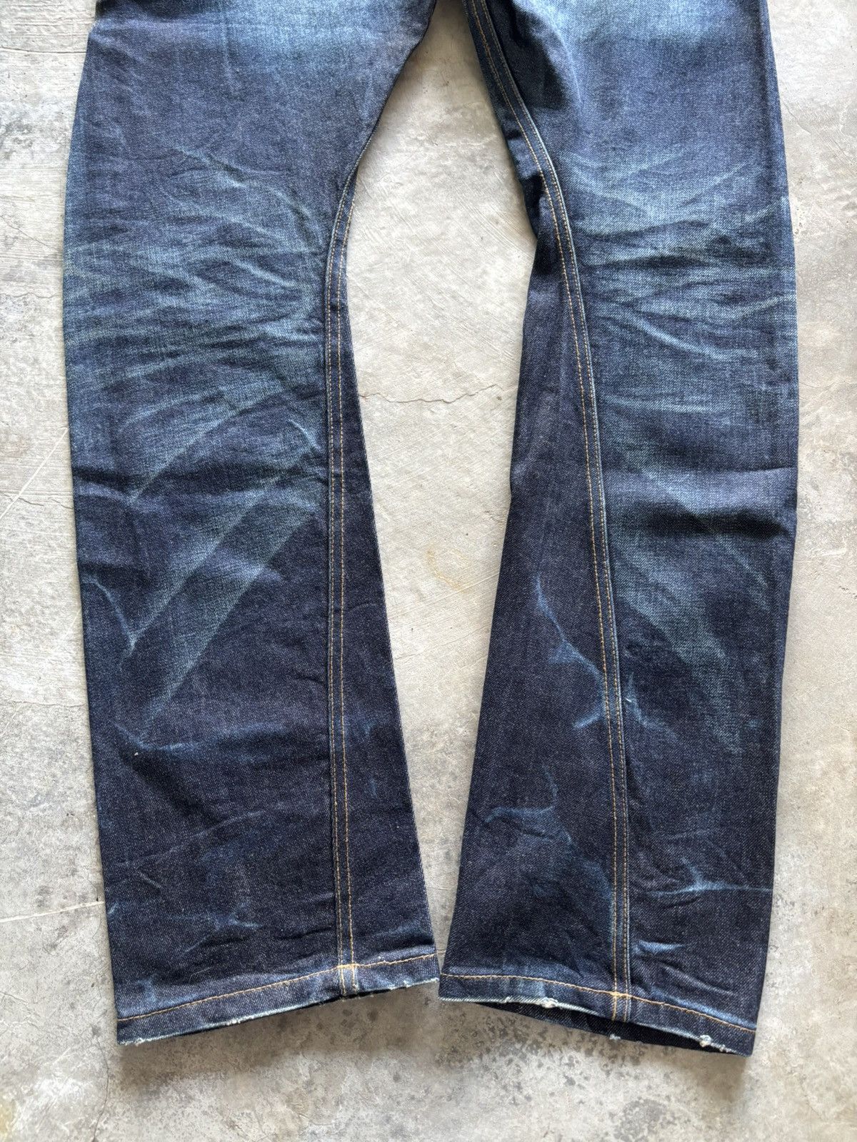 JACKROSE SICK TWIST JACK ROSE CURVE JEANS NEWSPAPER GALLIANO STYLE Size US 31 - 17 Thumbnail