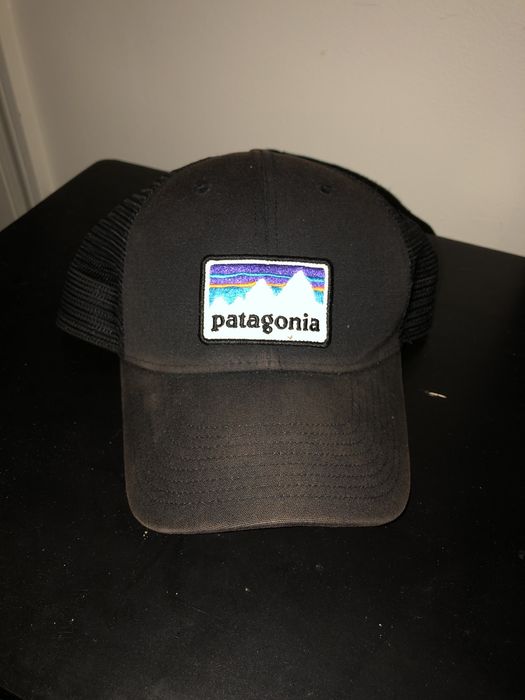 Patagonia Patagonia Hat Mens Snapback Green Mountain Logo Mesh