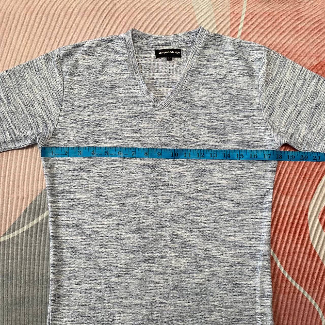 semanticdesign Semanticdesign Seditionaries/Punk Plain V-neck Tees Size US S / EU 44-46 / 1 - 7 Thumbnail