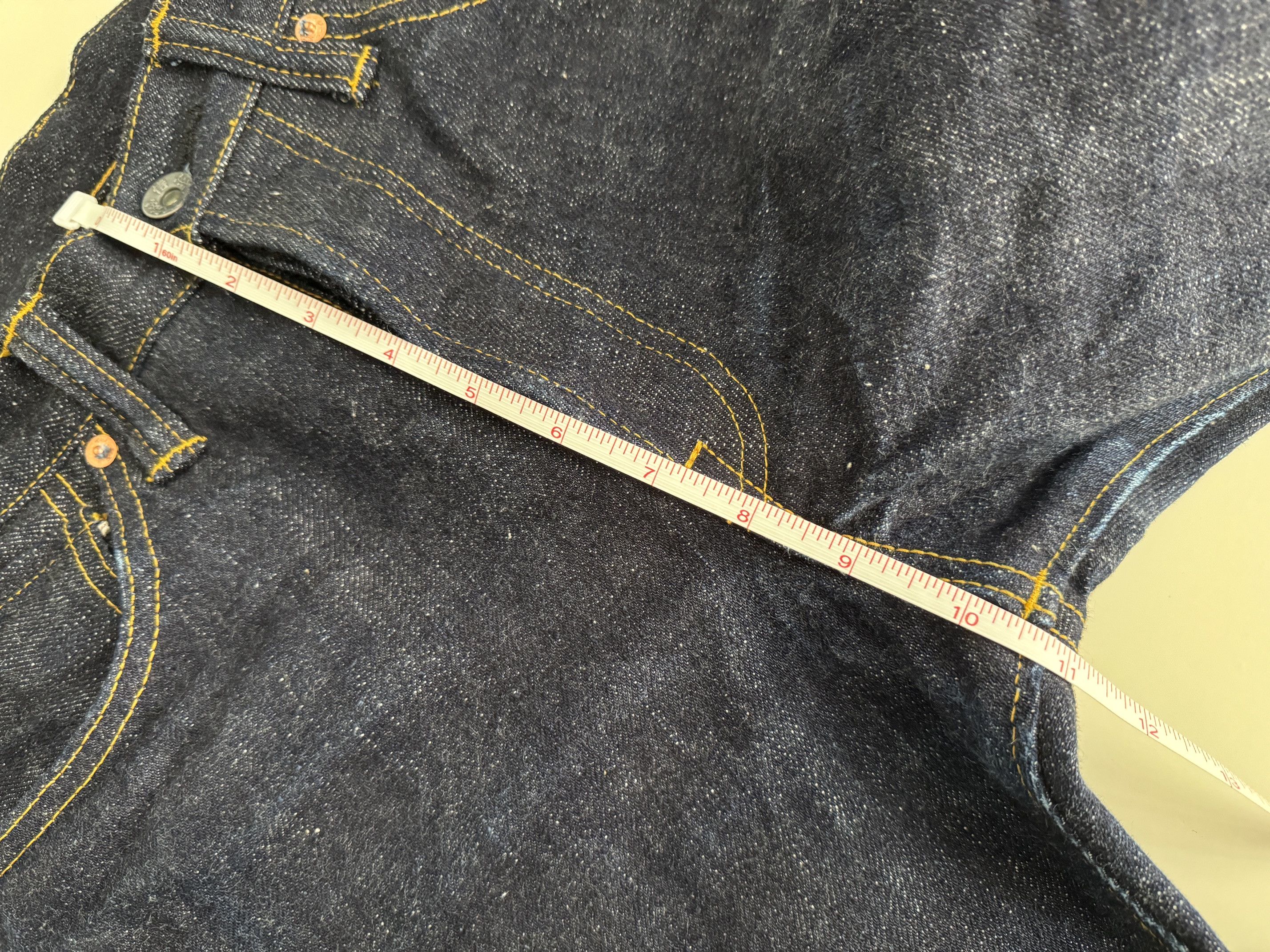 Samurai Jeans Samurai Jeans S3000VXII 17OZ Raw Wide Straight - 28 x 35.5 Size US 28 / EU 44 - 3 Thumbnail