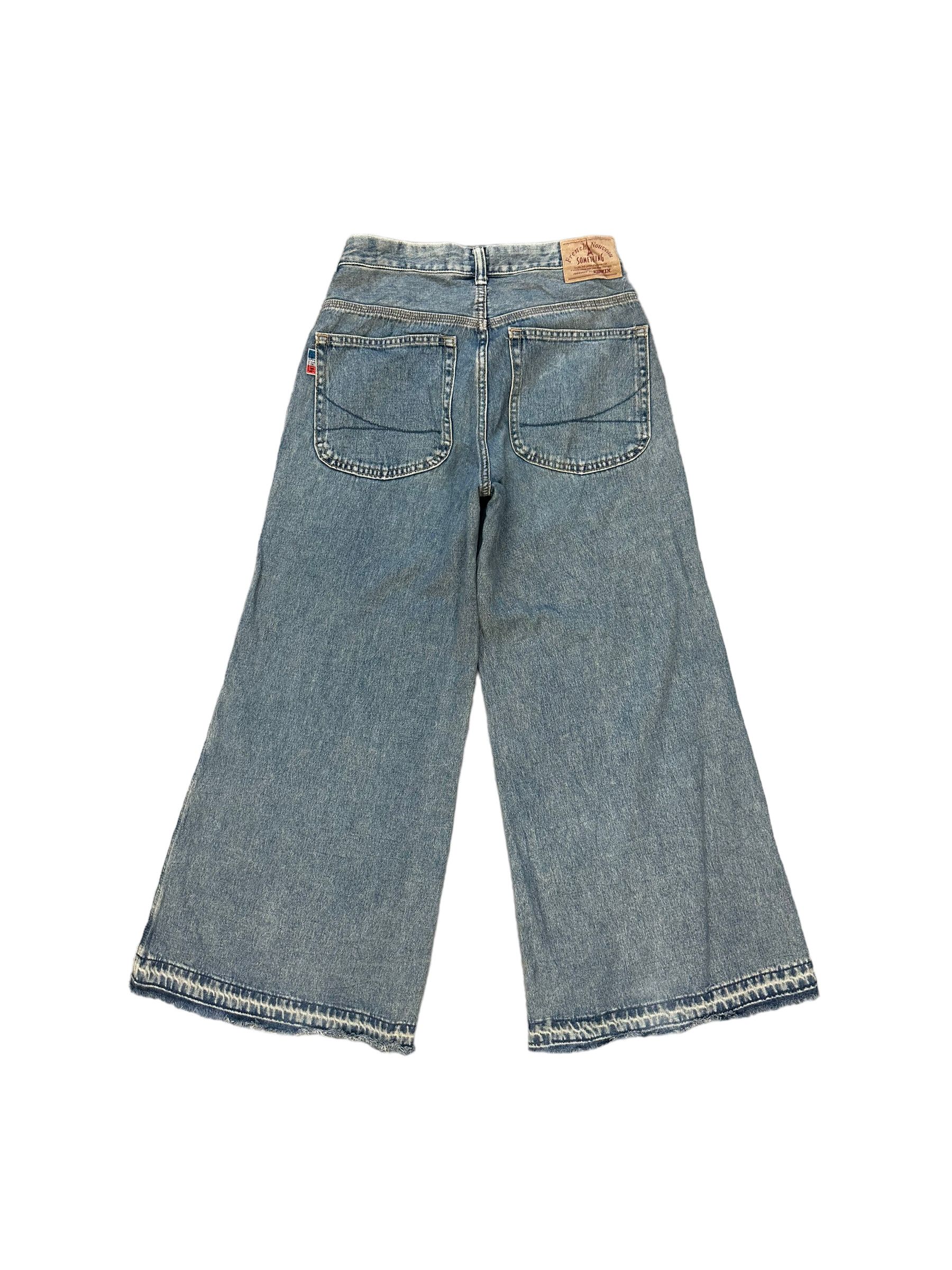 Edwin SUPER FLARE🔥EDWIN SOMETHING FRENCH JEANS #7926-190 Size 28" / US 6 / IT 42 - 11 Thumbnail