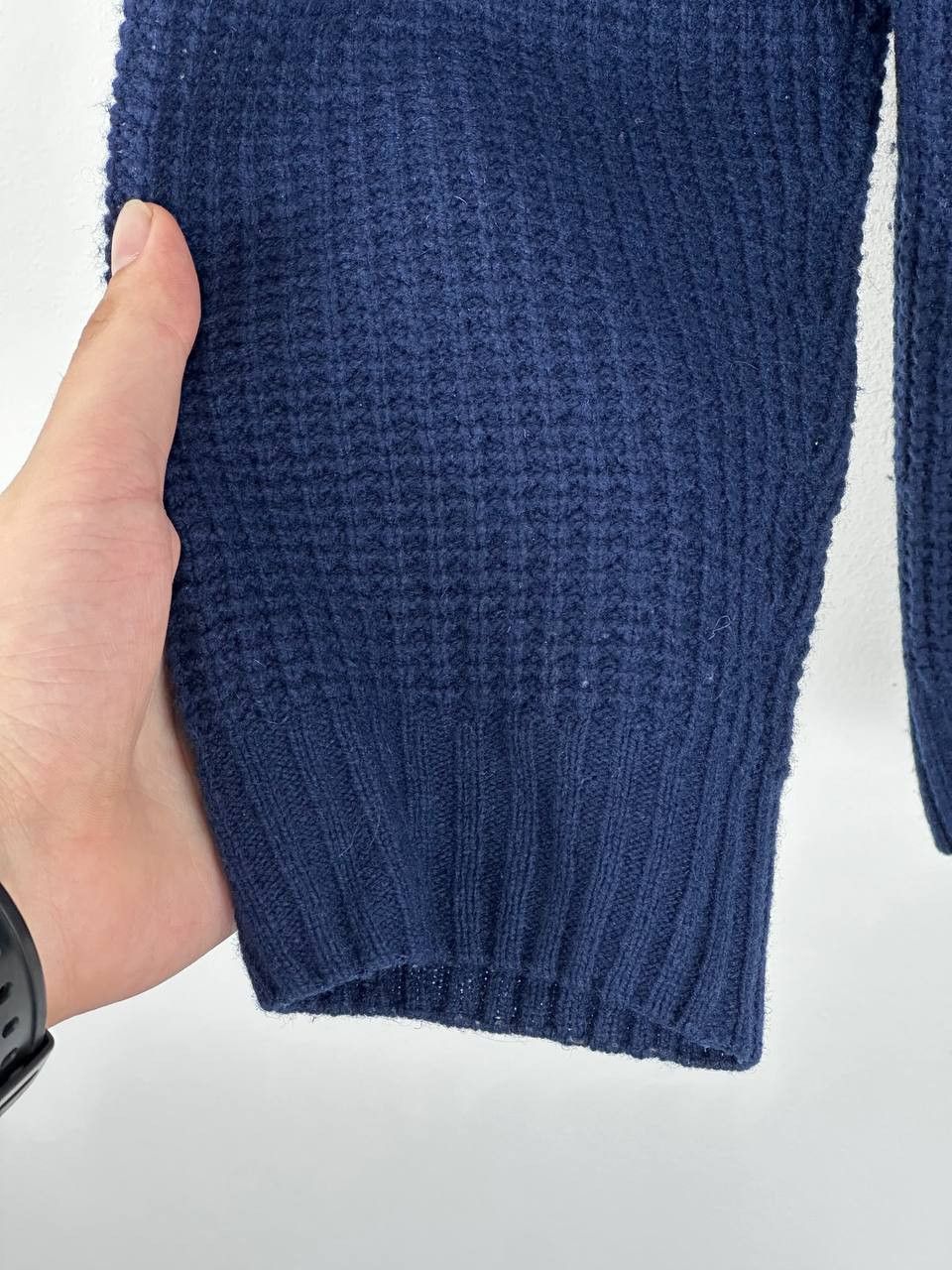 Percival Percival Casual Wool Blue Sweater Size L Size US L / EU 52-54 / 3 - 6 Thumbnail