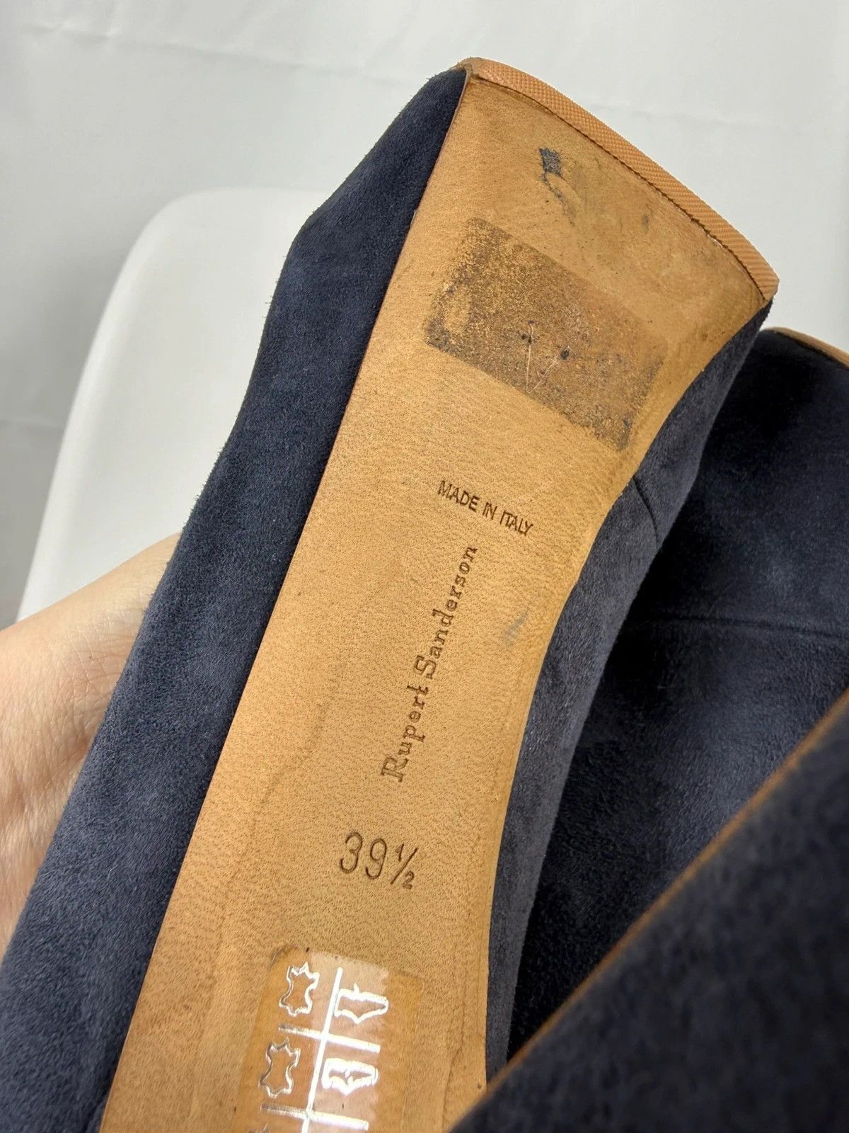 Rupert Sanderson Rupert Sanderson Suede Heels size 39.5 Size US 9.5 / IT 39.5 - 8 Thumbnail