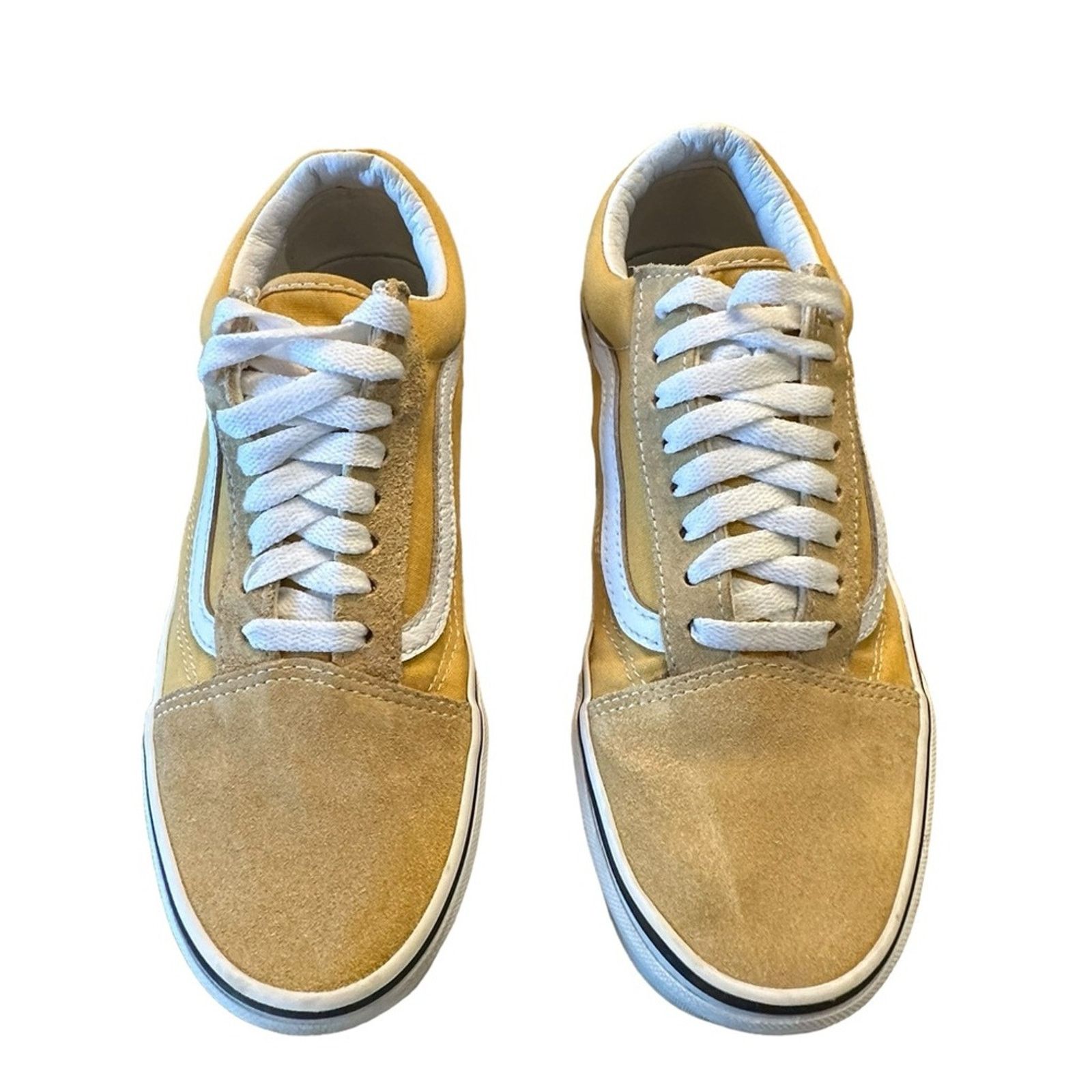 Vans Vans Shoes Gold Skater Lace Up Sneakers Womens 9 Mens 7.5 Size US 9 / IT 39 - 2 Thumbnail