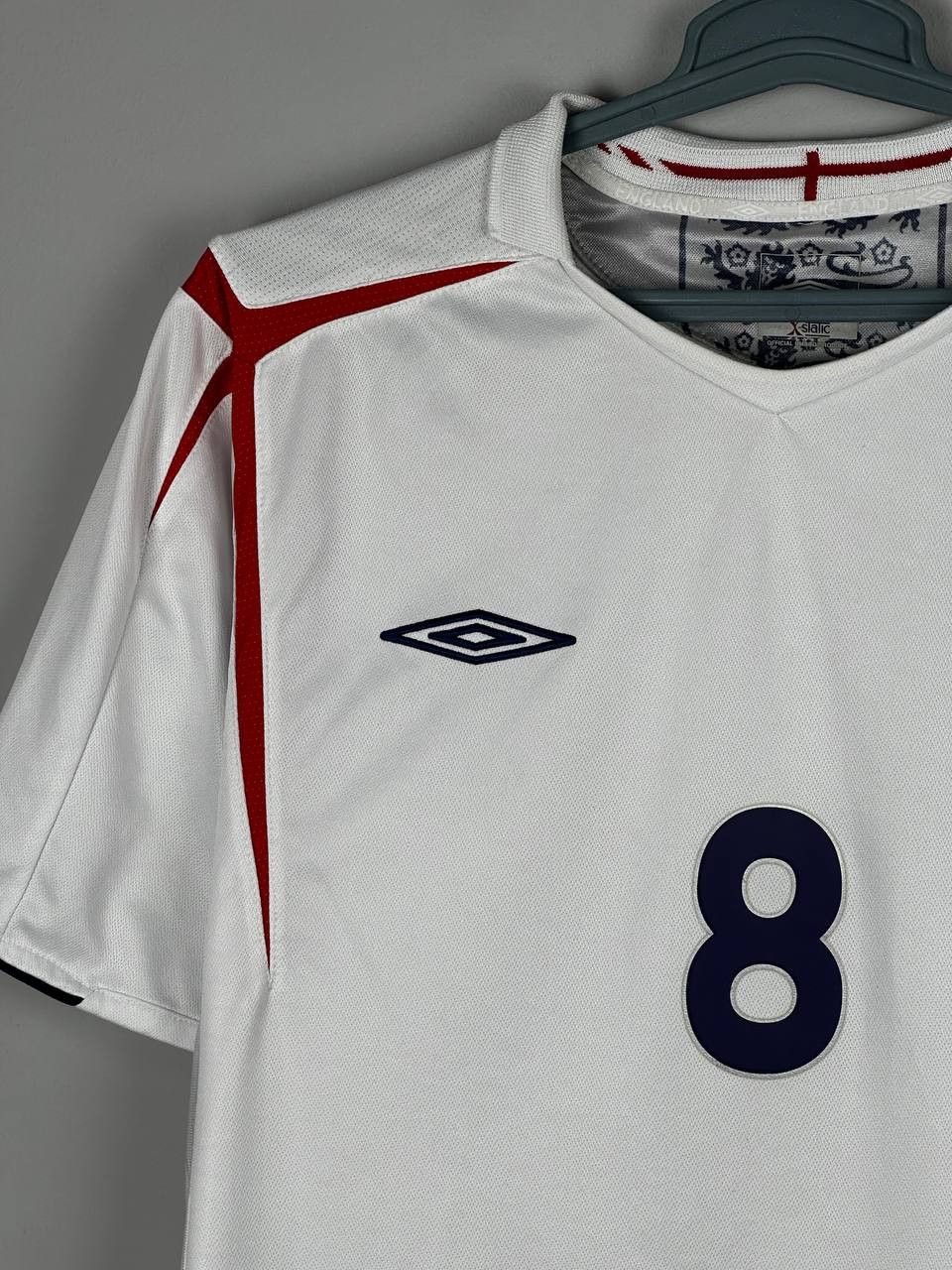 Vintage Umbro England 2008 home Lampard jersey Size US XL / EU 56 / 4 - 4 Thumbnail