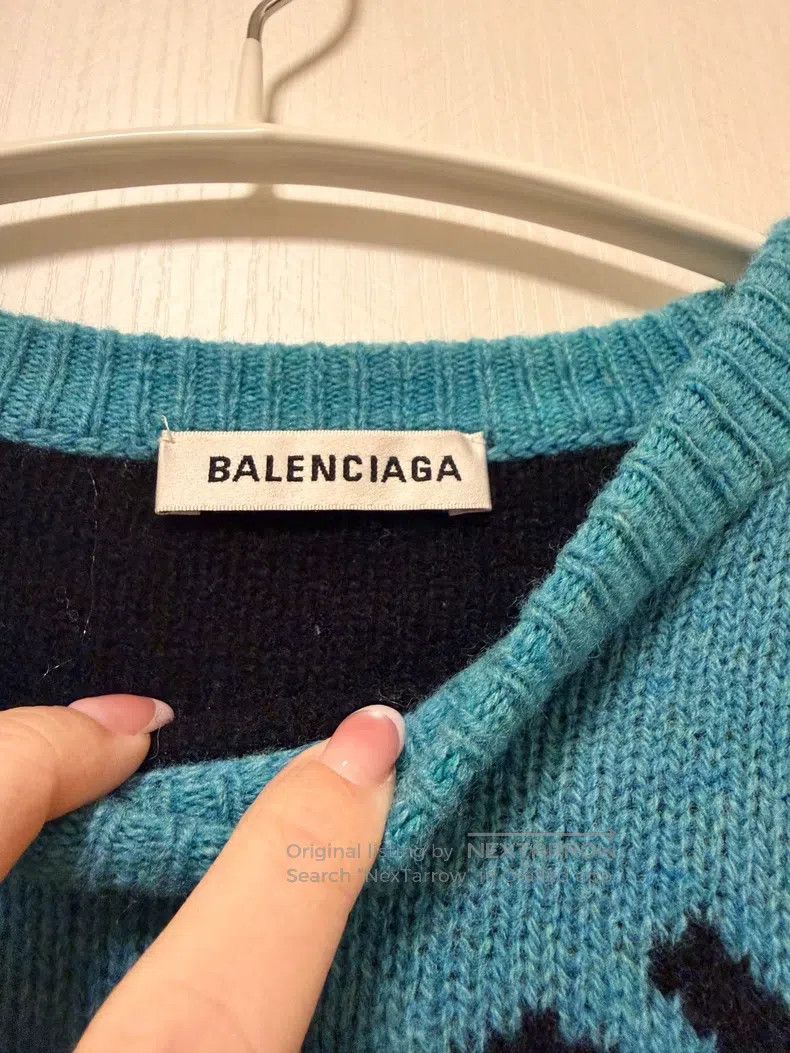 Balenciaga Balenciaga Wool sweater Size XXS / US 00 / IT 34 - 4 Thumbnail