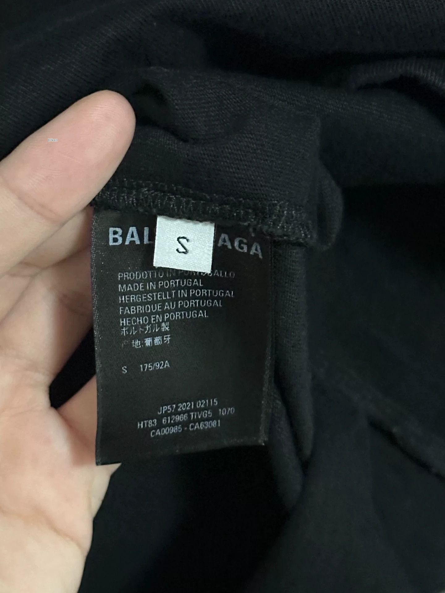 Balenciaga Balenciaga Short-Sleeve Logo Print T-Shirt Size US S / EU 44-46 / 1 - 3 Thumbnail
