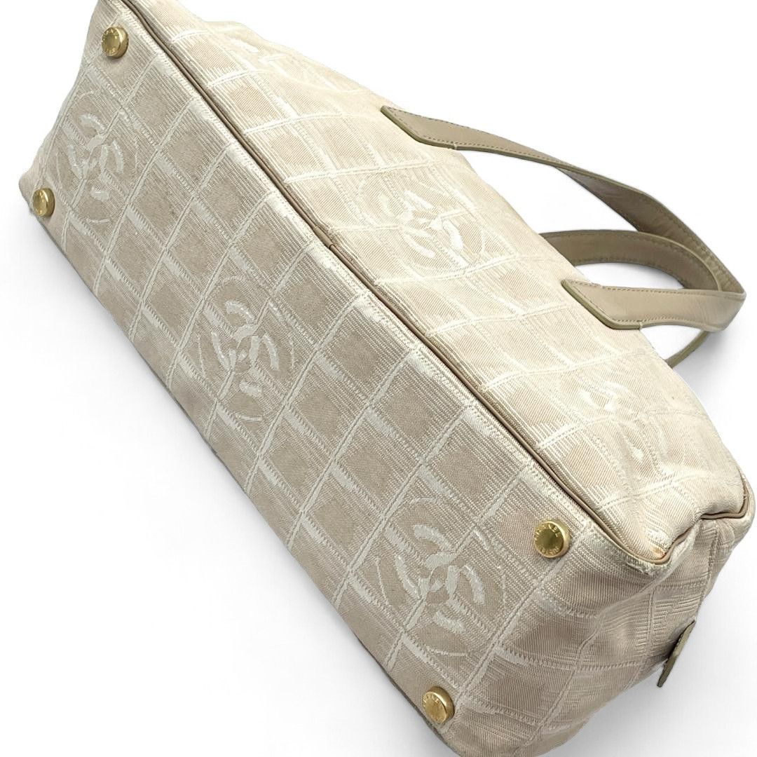 Chanel Chanel - Coco Handbag Mini Boston Travel Line White Monogram Size ONE SIZE - 4 Thumbnail