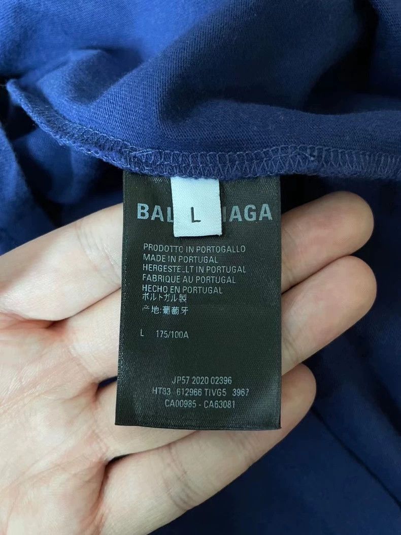 Balenciaga balenciaga short sleeve letter t-shirt-2507 Size US L / EU 52-54 / 3 - 4 Thumbnail