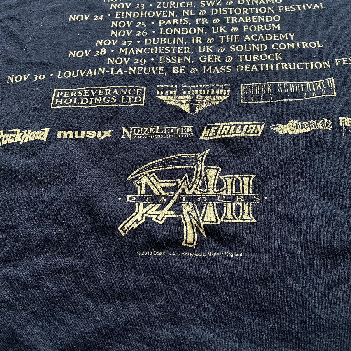 Band Tees CHUCK SCHULDINER DEATH BAND DTA TOUR T SHIRT Size US L / EU 52-54 / 3 - 4 Thumbnail
