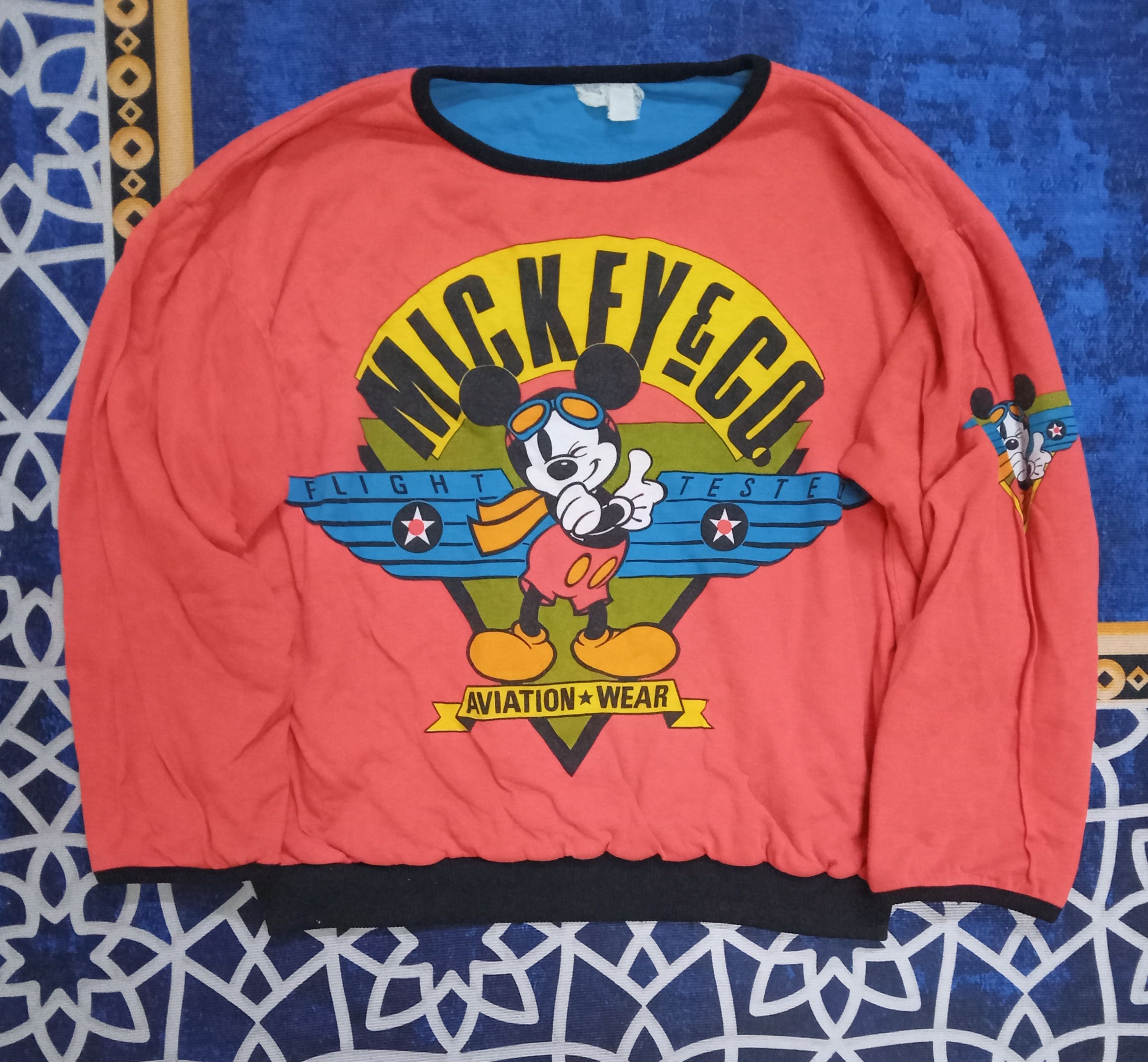 Mickey Mouse Mickey & co Flight Tested Vintage Reversible Vintage Top Size US XL / EU 56 / 4 - 1 Thumbnail