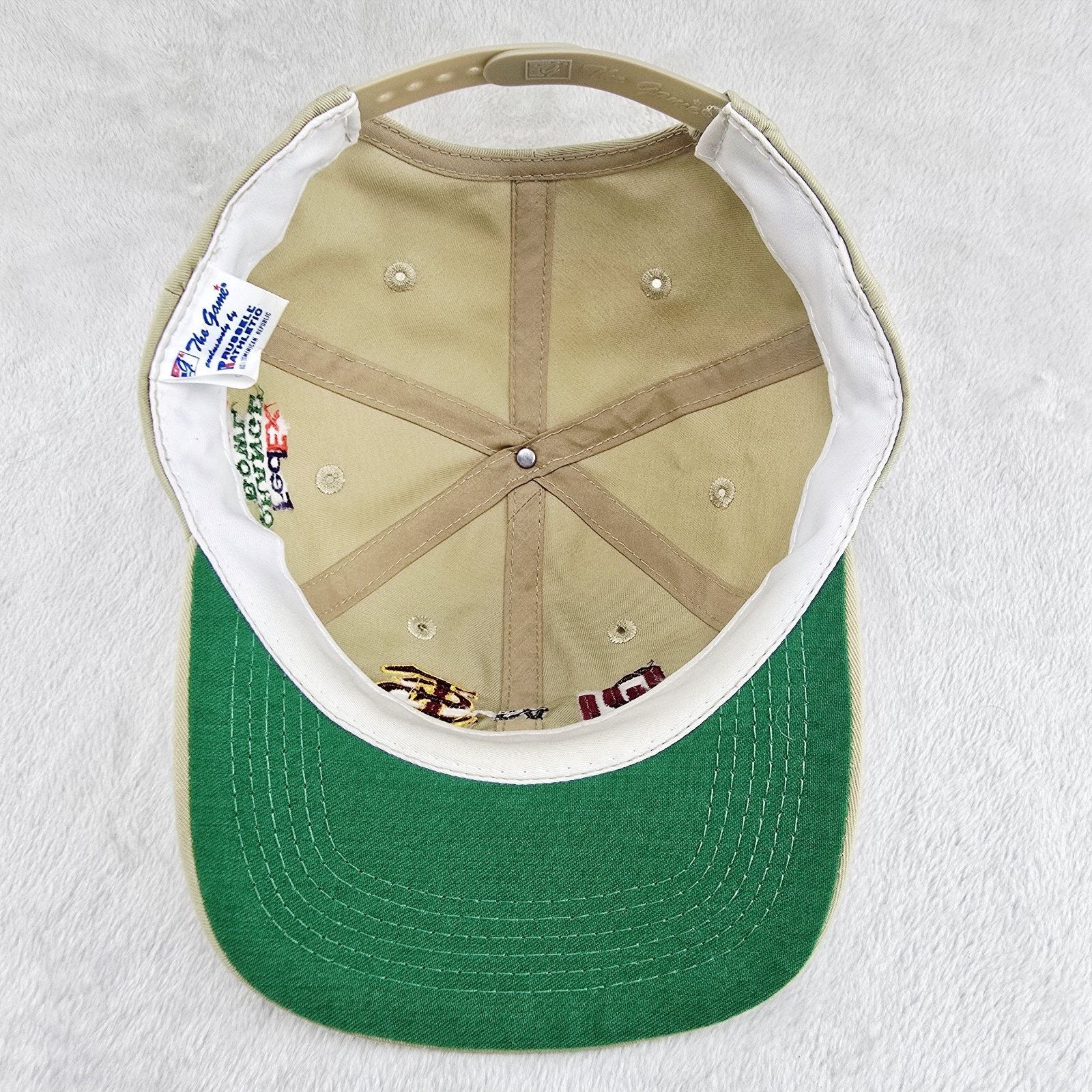 The Game Vintage Orange Bowl 2001 National Championship OU vs FSU Hat Size ONE SIZE - 8 Thumbnail