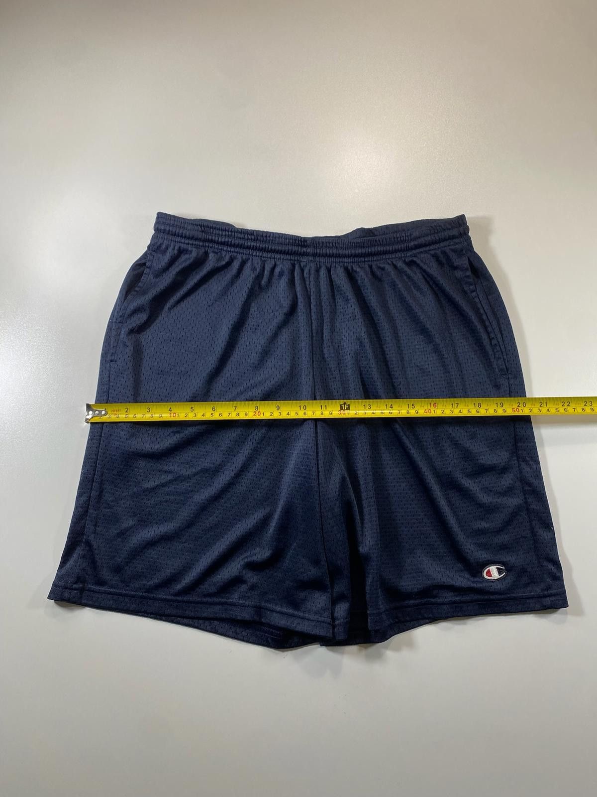 Champion Champion Authentic Navy Blue Athletic Shorts Medium Size US 32 / EU 48 - 5 Thumbnail