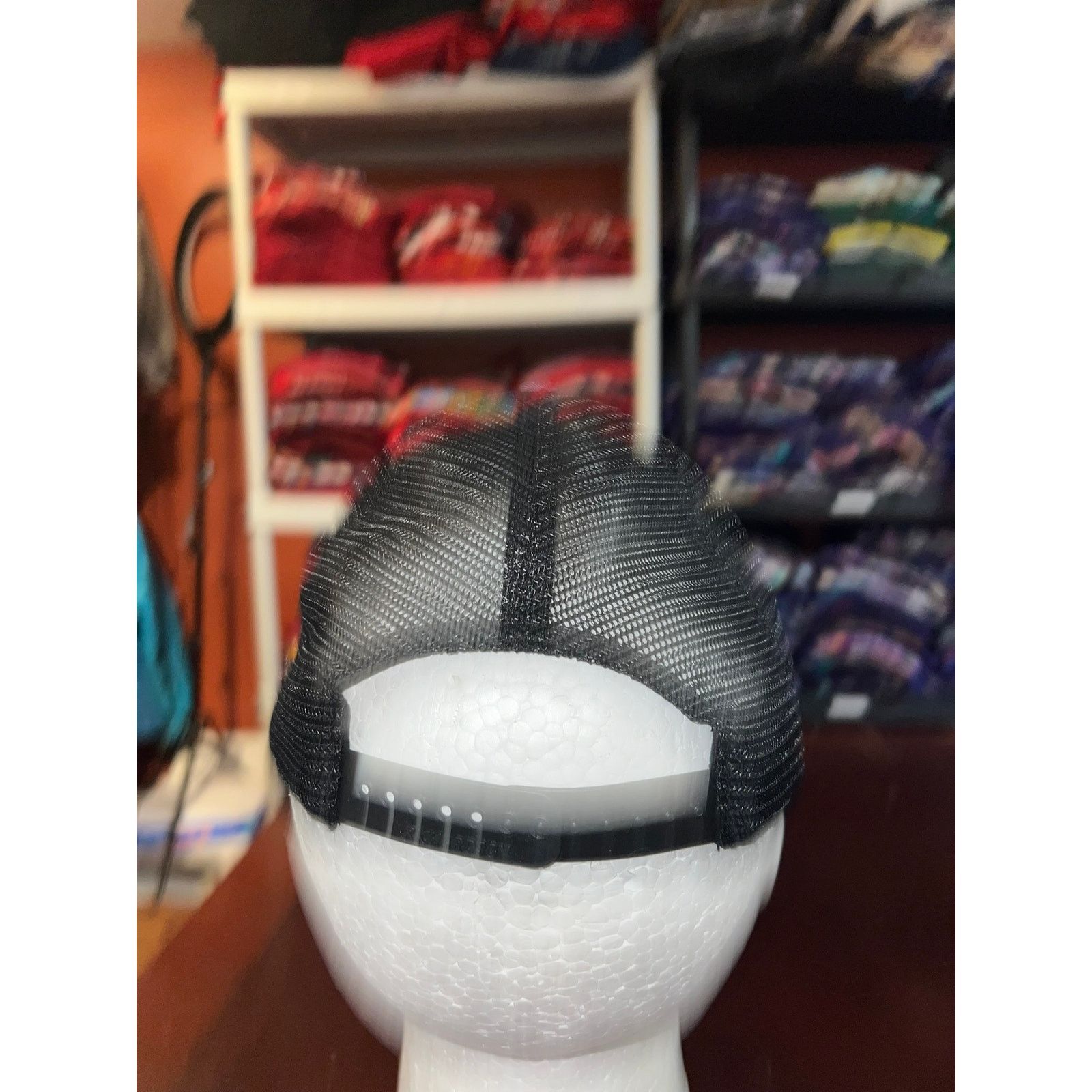 Vintage Mank Hat Outfitters Gray Black Cap Headwear Size ONE SIZE - 4 Thumbnail