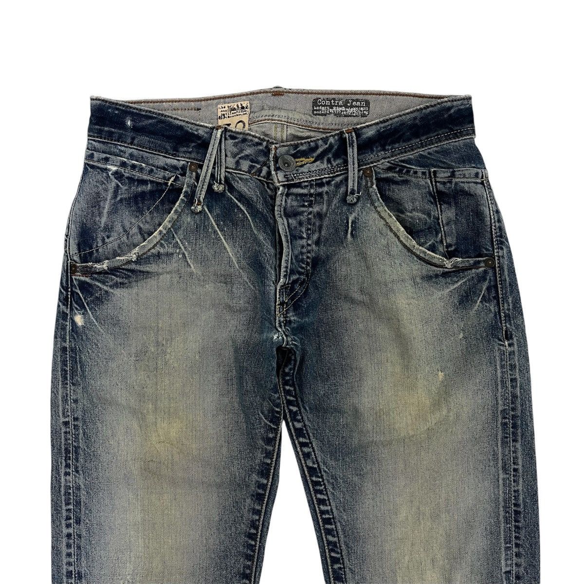 Volcom Selvedge Jeans Volcom Contra Jean White Oak Cone Denim Size US 30 / EU 46 - 5 Thumbnail