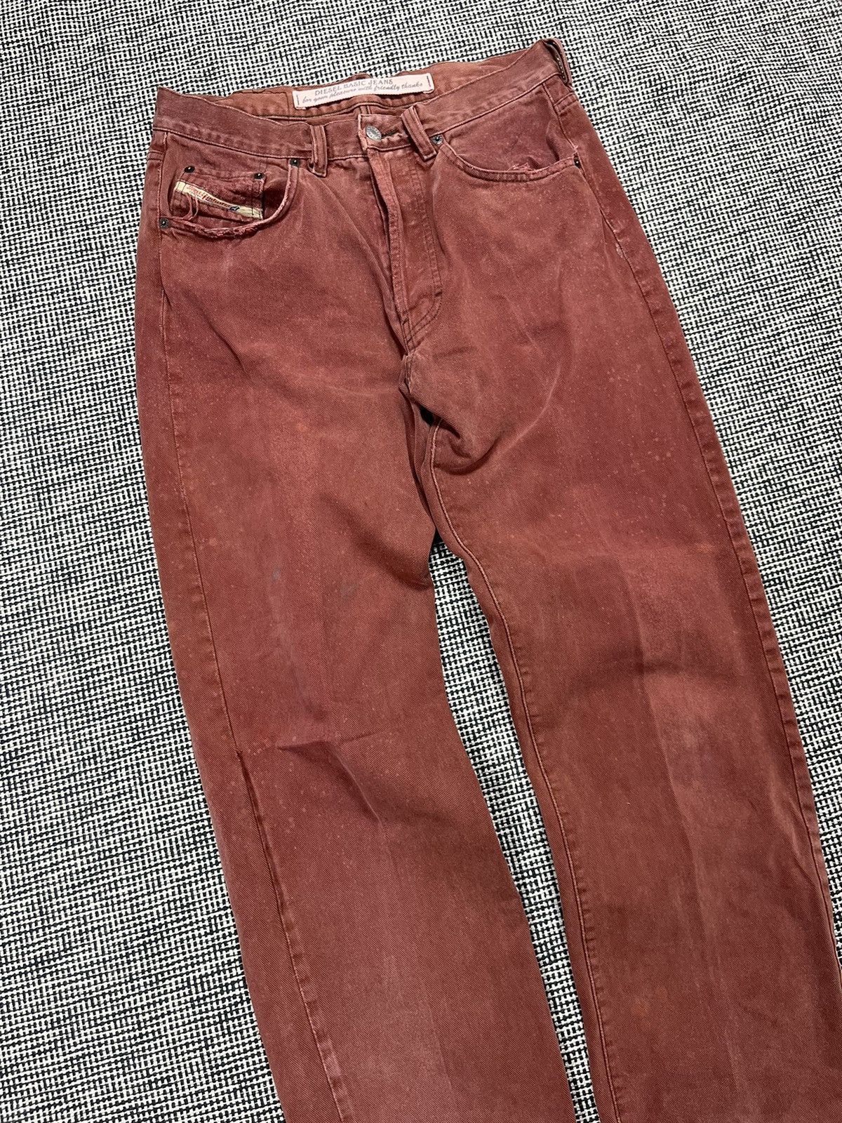 Diesel Diesel red tie dye jeans loose fit vintage y2k Size US 30 / EU 46 - 3 Thumbnail