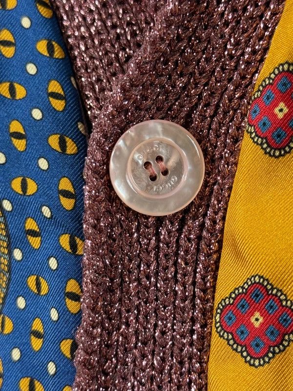Gucci Gucci Wool Reversible Animal cardigan Size S / US 4 / IT 40 - 3 Thumbnail