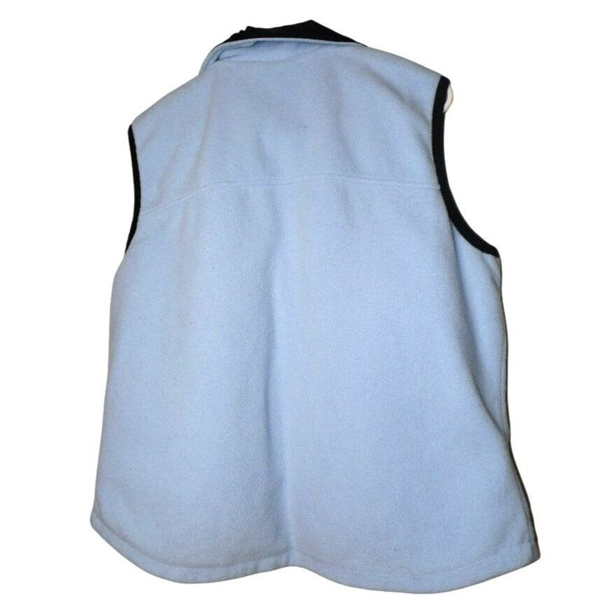 Other Womans Fleece Vest Athletic Works Reversible Black Blue Size Size XL / US 12-14 / IT 48-50 - 3 Thumbnail