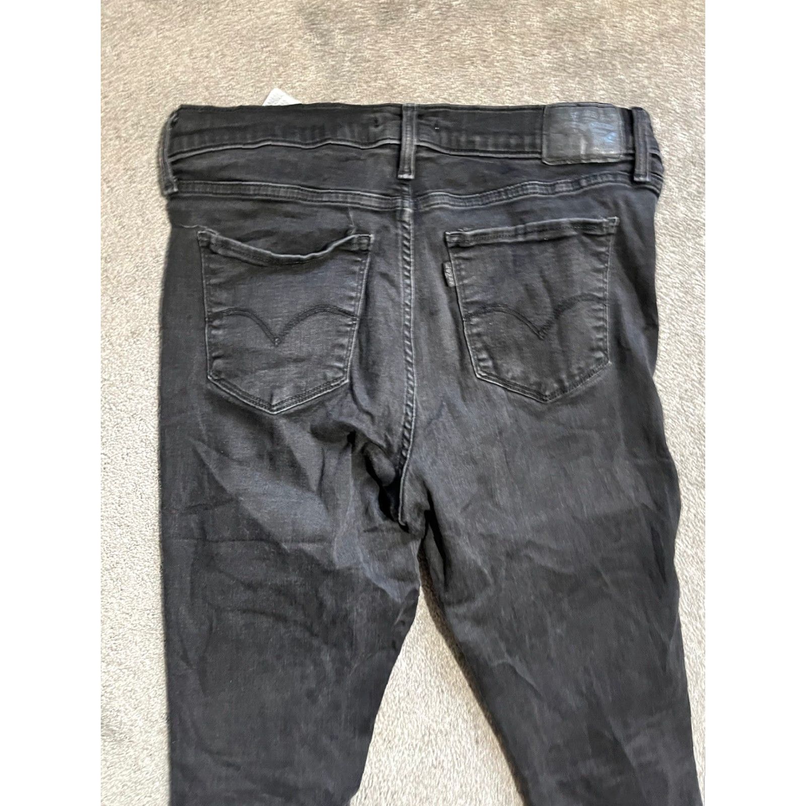 Levi's Levi’s 311 Shaping Skinny Black 31x30 Jeans Women Slimming Pockets Denim 311 Retro 80s 90s Size 24" / US 00 / IT 34 - 4 Thumbnail