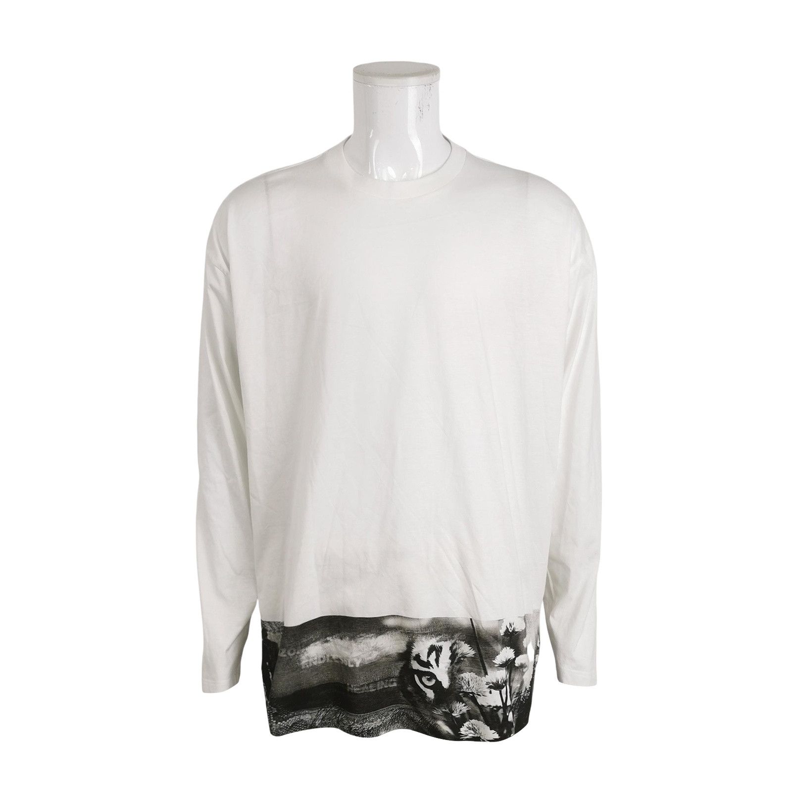 Prada Prada Graphic Print Long Sleeve T-Shirt XL Size US XL / EU 56 / 4 - 1 Thumbnail