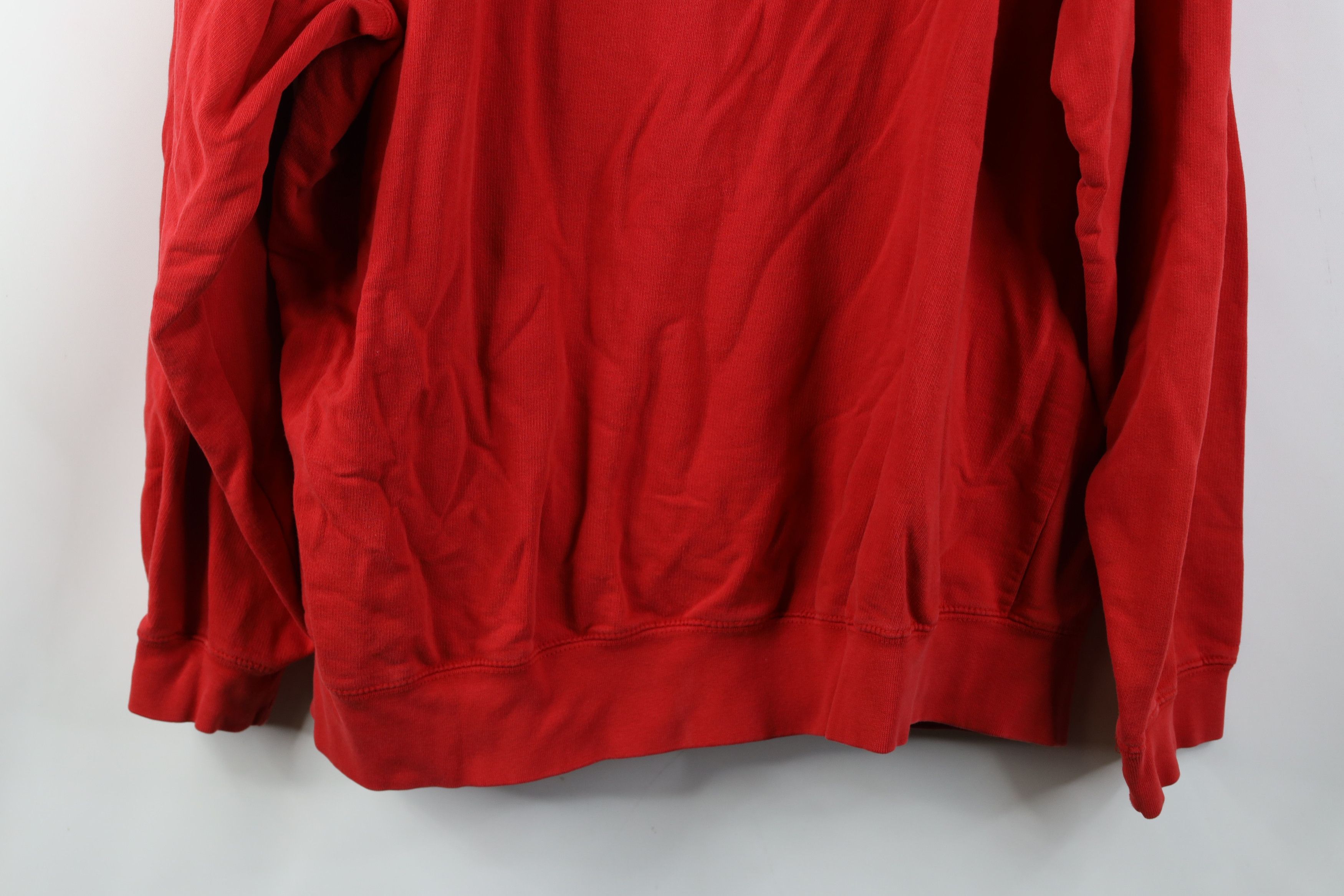 Vintage Vintage 90s Y2K Ohio State University Hoodie Sweatshirt Red Size XXL / US 16-18 / IT 52-54 - 15 Thumbnail