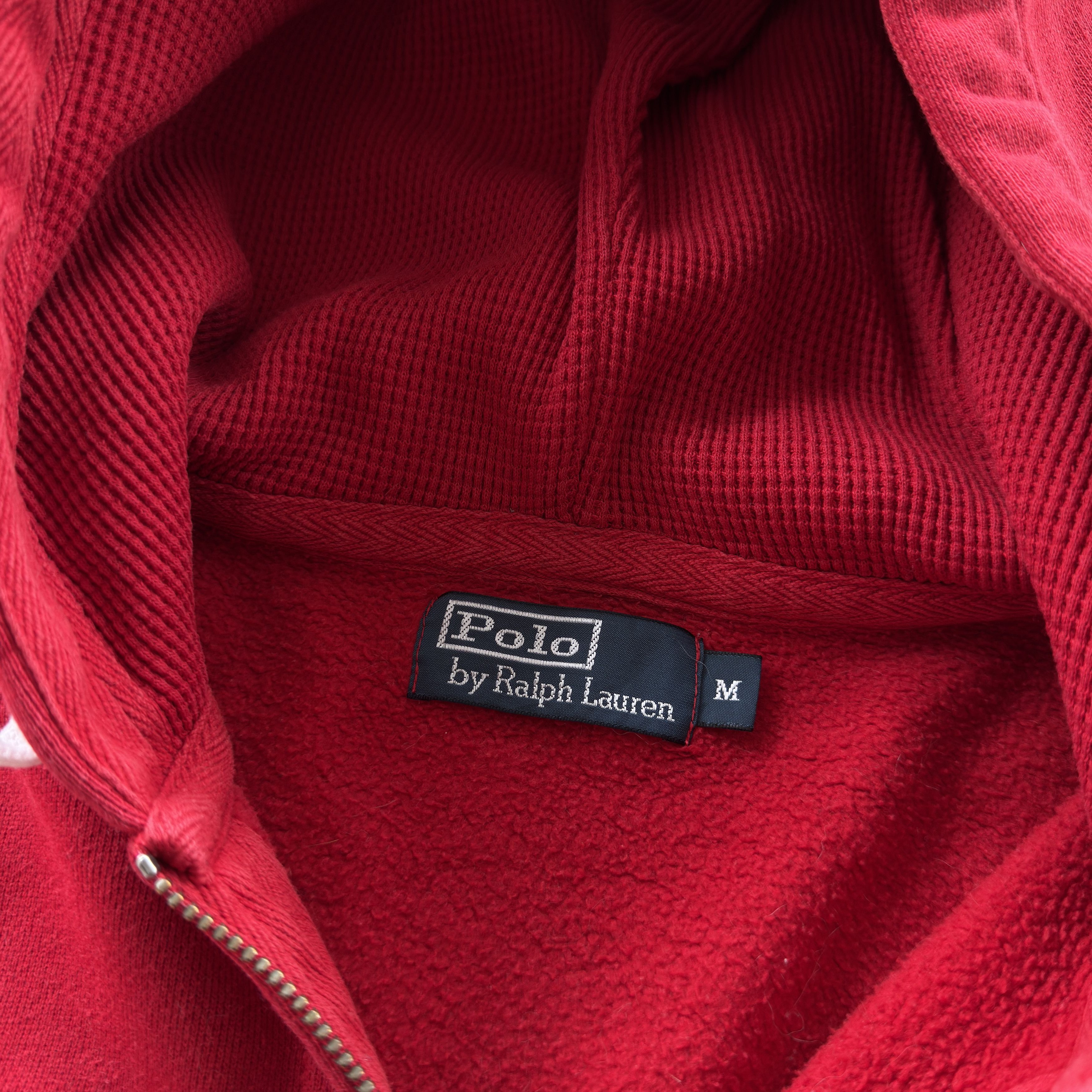 Polo Ralph Lauren Vintage 90s Polo Ralph Lauren Full Zip Hooded Sweatshirt Size US M / EU 48-50 / 2 - 6 Thumbnail
