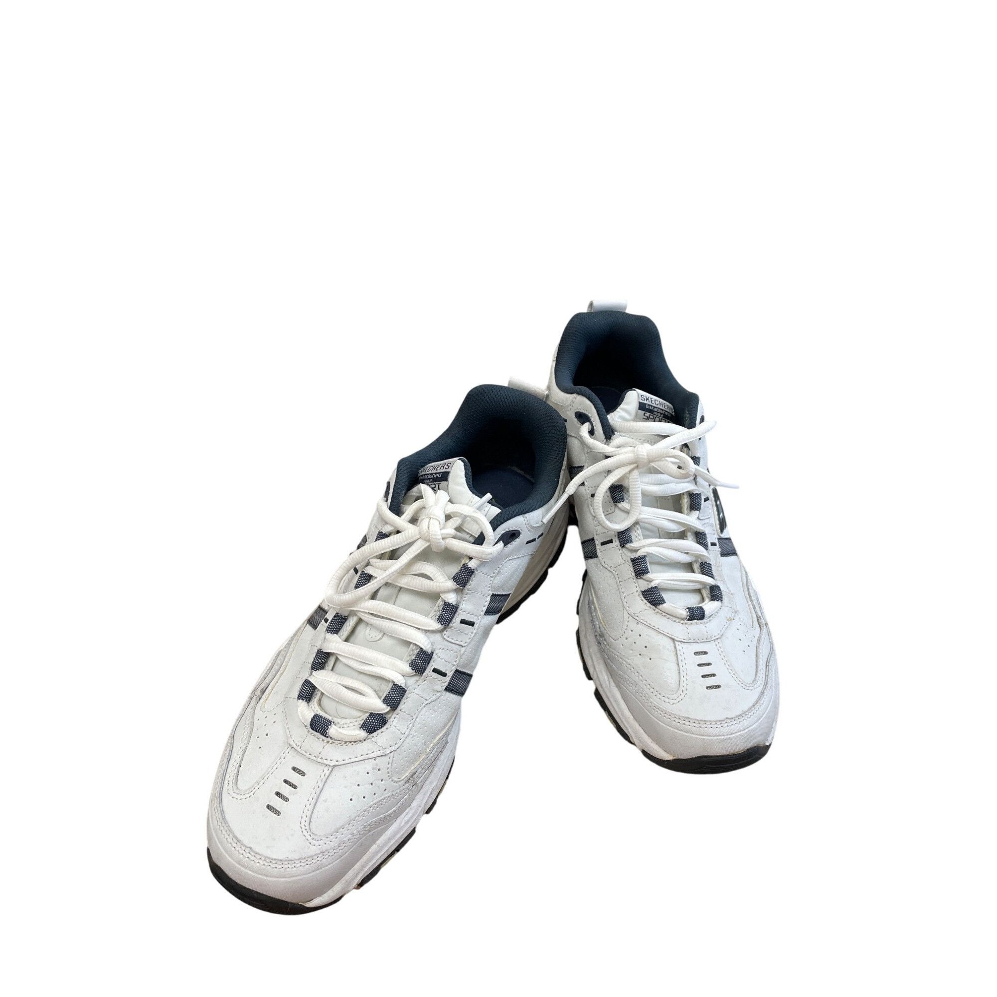 SKECHERS Skechers Sport 51242 Mens white blue sneakers shoes size 9.5 Size US 9.5 / EU 42-43 - 15 Thumbnail