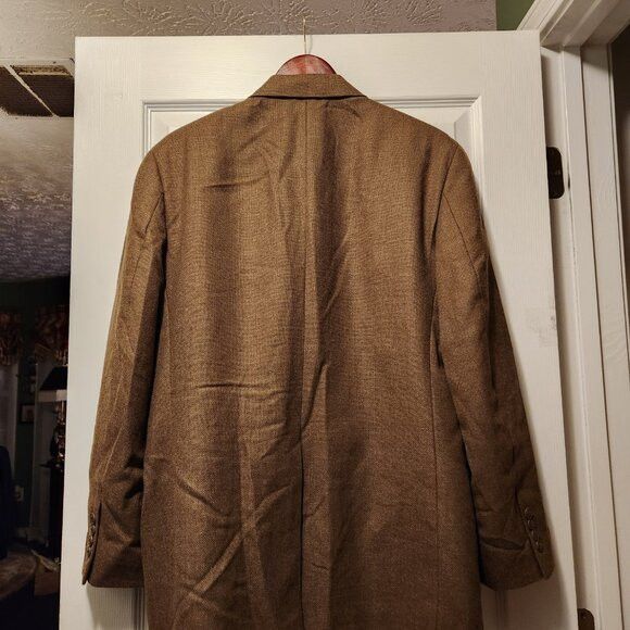 Club Room Club room men's 100%lambswool sport coat jacket blazer 43R Size 42R - 3 Thumbnail