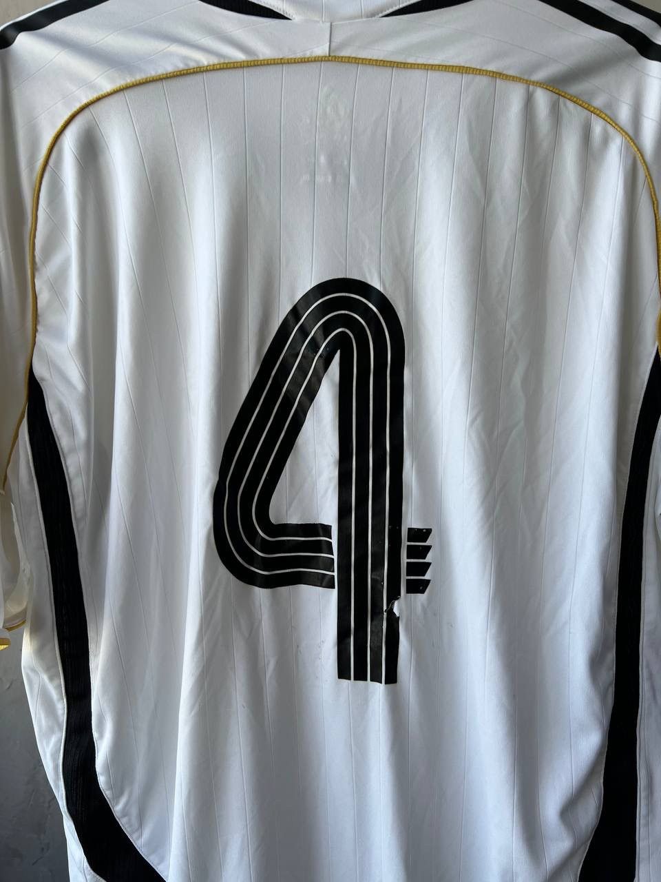 2008 RARE SPECIAL FIFA WORLD STARS #4 MATCH WORN JERSEY XL
