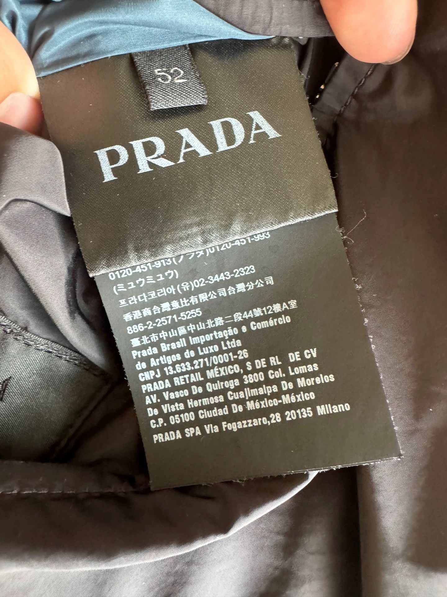 Prada Prada 2-in-1 Double Sided Hooded Jacket 52/XXL 175-185 fit Size US L / EU 52-54 / 3 - 7 Thumbnail