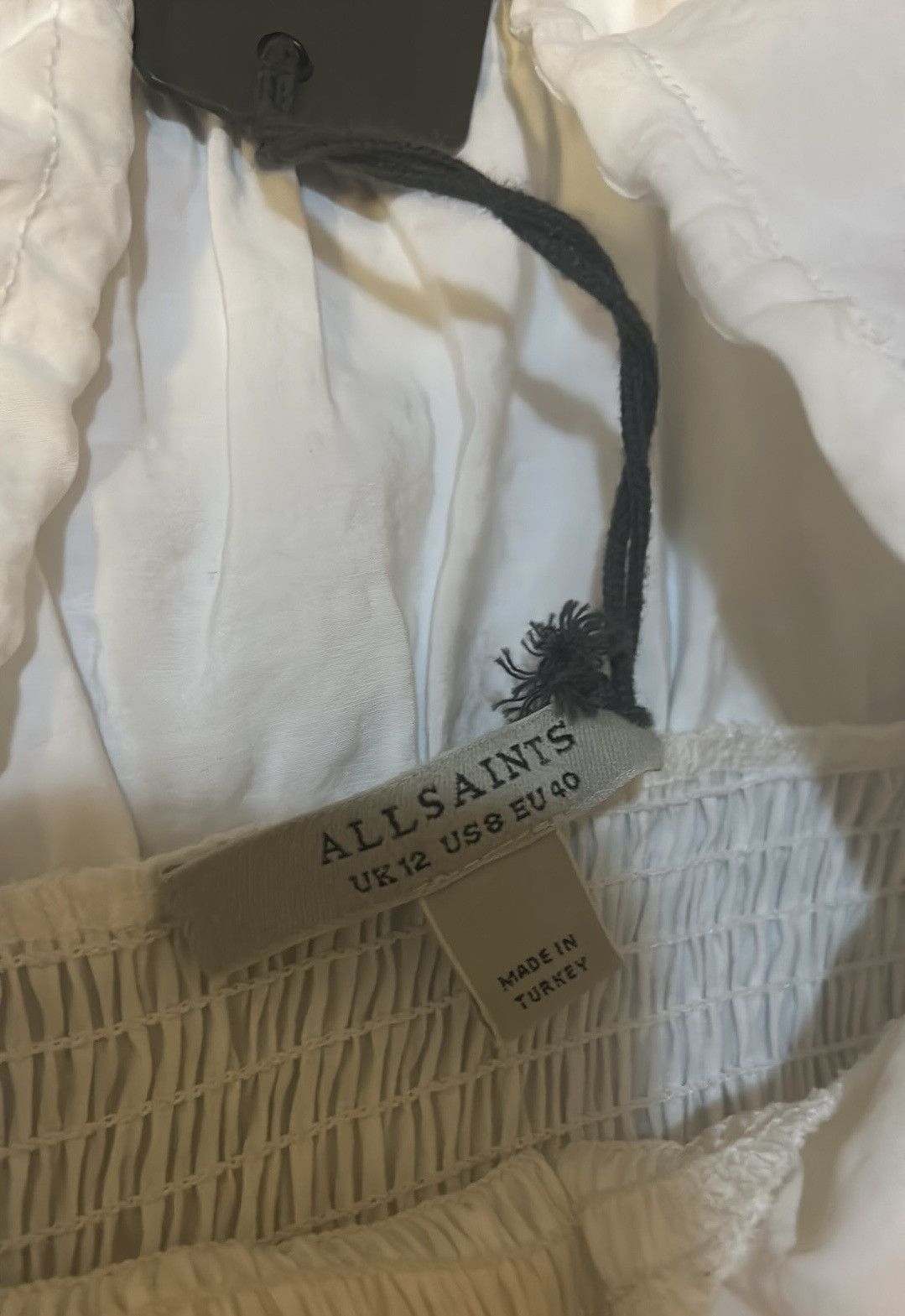 Allsaints AllSaints Eliza Smocked Bodice Maxi Dress size 8 Size M / US 6-8 / IT 42-44 - 5 Thumbnail