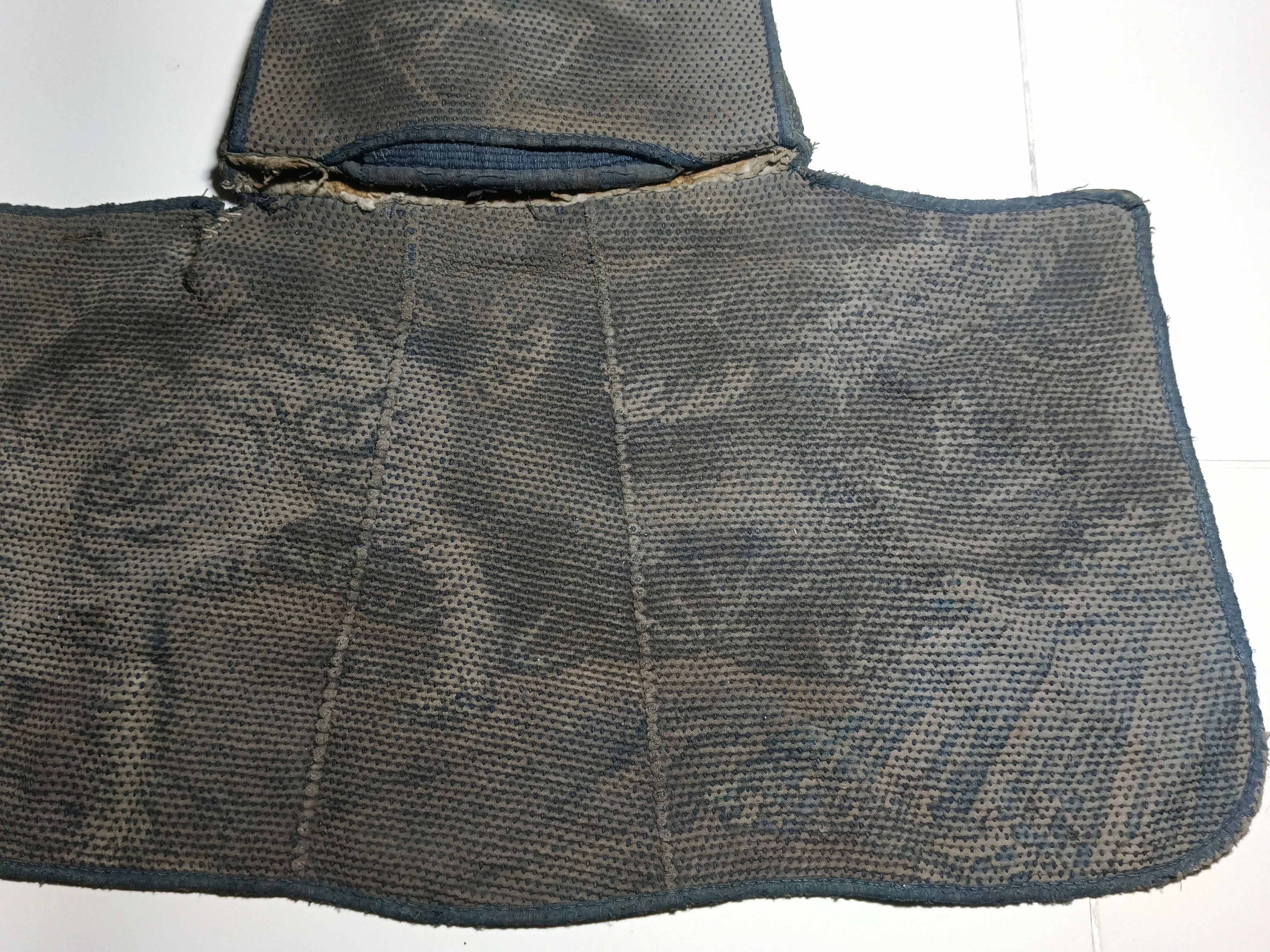 Japanese Brand × Vintage Rare japanese fireman's Hat Era Meiji Sashiko Size ONE SIZE - 3 Thumbnail