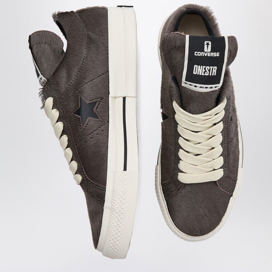 Converse × Rick Owens Drkshdw o1d2blof0226 Low-Top Sneakers in Dust Grey Size US 8.5 / EU 41-42 - 3 Thumbnail