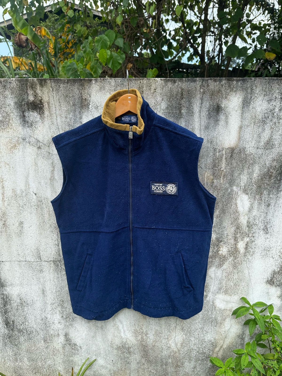 Japanese Brand Coffee boss fleece vest Size US L / EU 52-54 / 3 - 1 Thumbnail