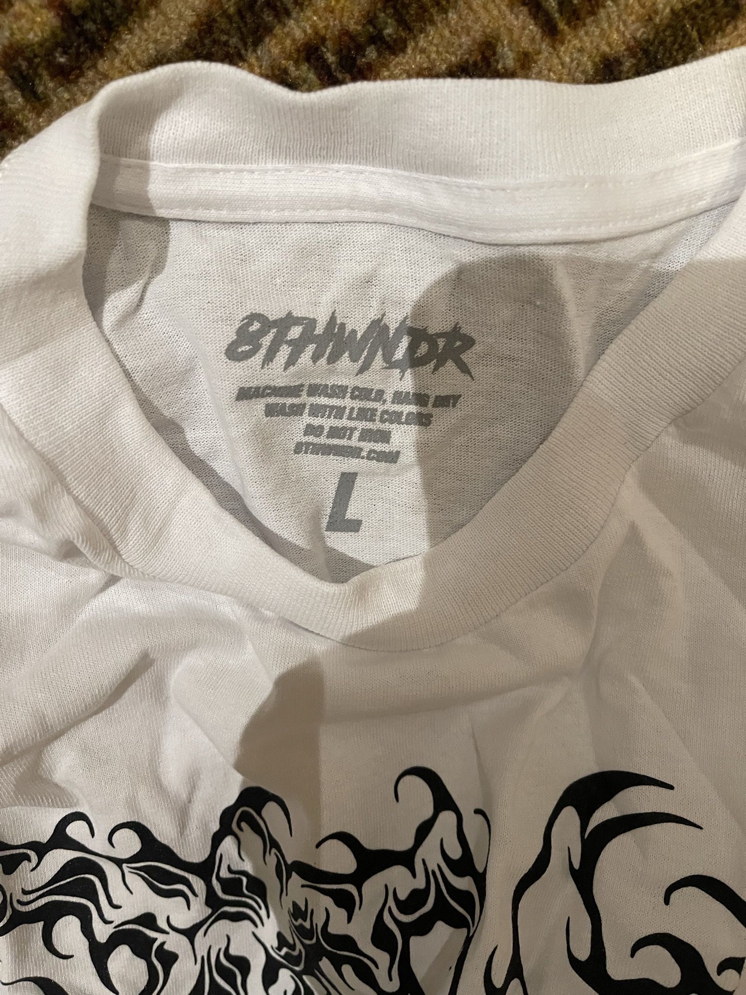 8THWNDR 8thwndr 'Spirit' T-Shirt White Size US L / EU 52-54 / 3 - 2 Thumbnail
