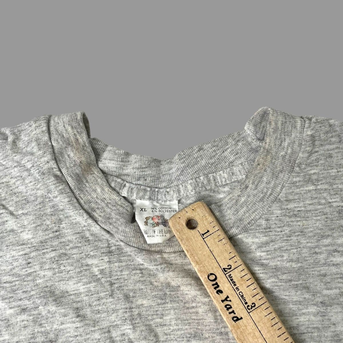 Fruit Of The Loom × Vintage Vintage 1980s blank fruit of the loom t shirt Size US M / EU 48-50 / 2 - 4 Thumbnail