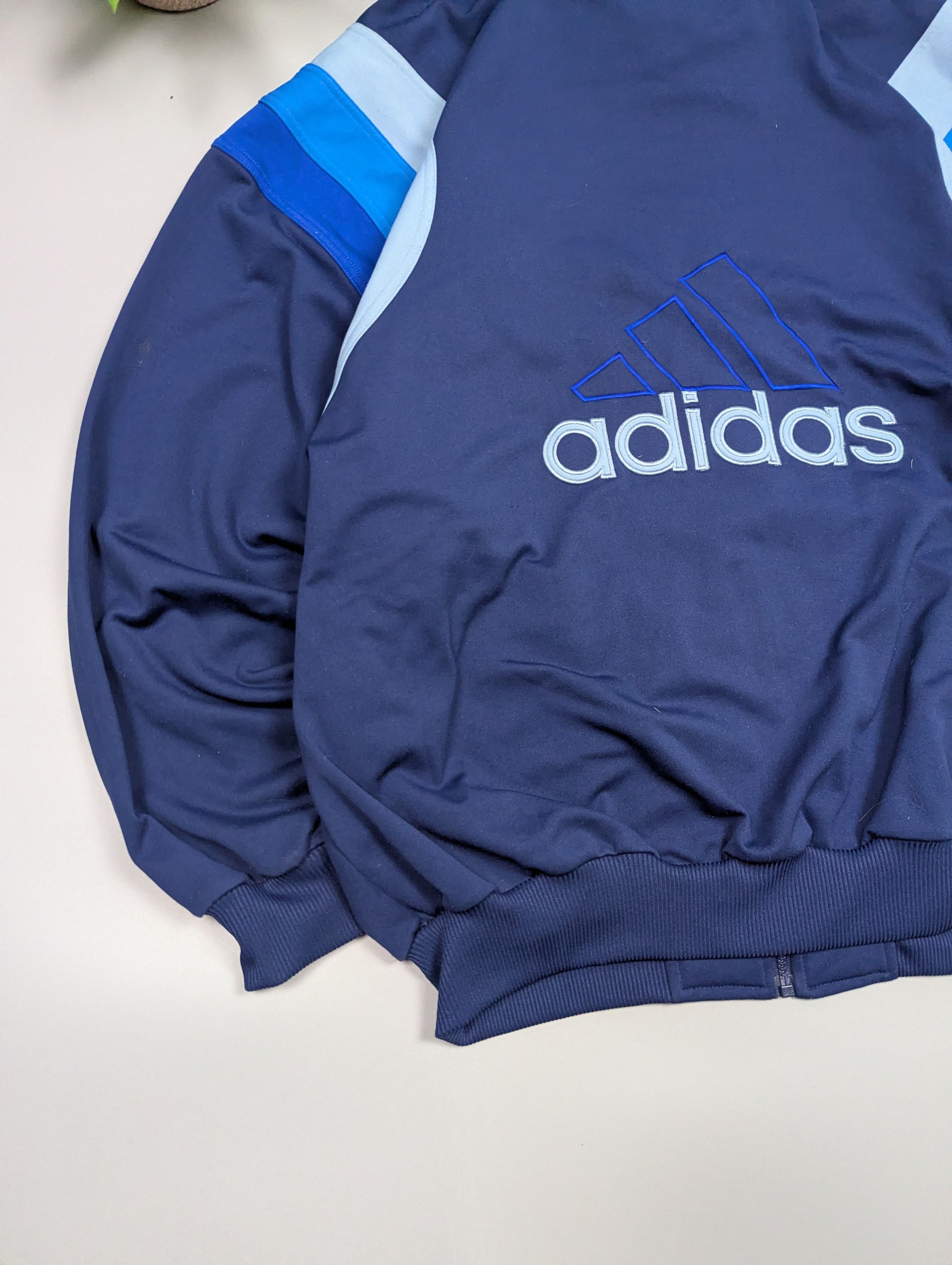 Adidas Adidas Vintage 80s 90s Men’s Navy Blue Tracksuit Size US XXL / EU 58 / 5 - 4 Thumbnail