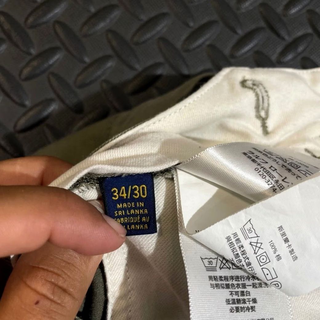 Polo Ralph Lauren Polo Ralph Lauren Men's Tan Khaki Straight Leg Pants Size 34/30 Chino Size US S / EU 44-46 / 1 - 5 Thumbnail