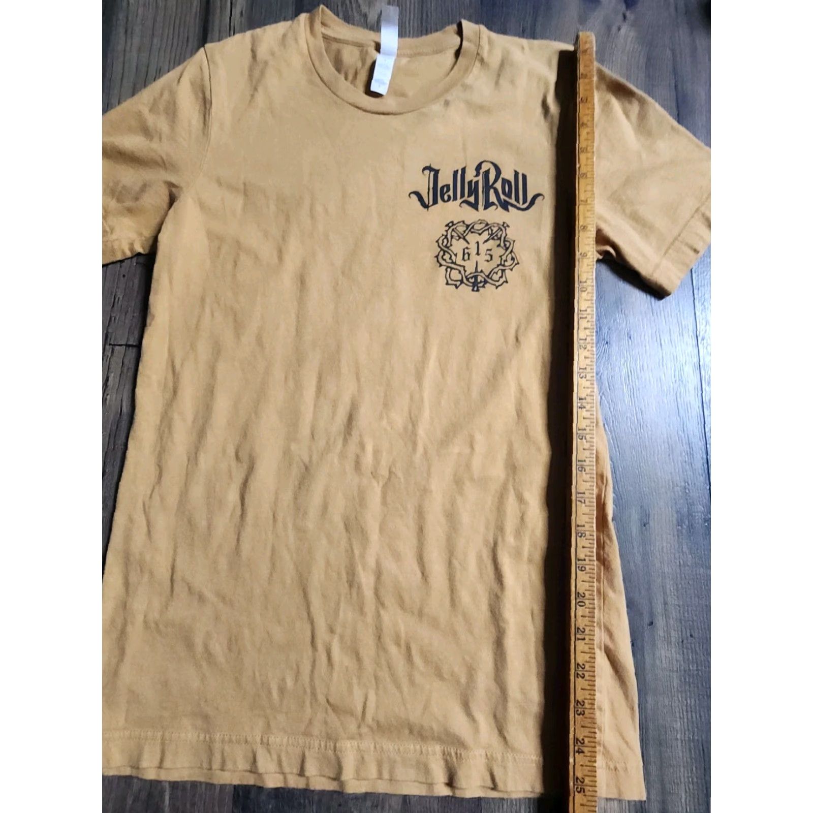 Doublet canvis T Shirt Band Tee Jelly Roll 615 Whitsitt Chapel Double Sided Adult S Beige Size US S / EU 44-46 / 1 - 3 Thumbnail