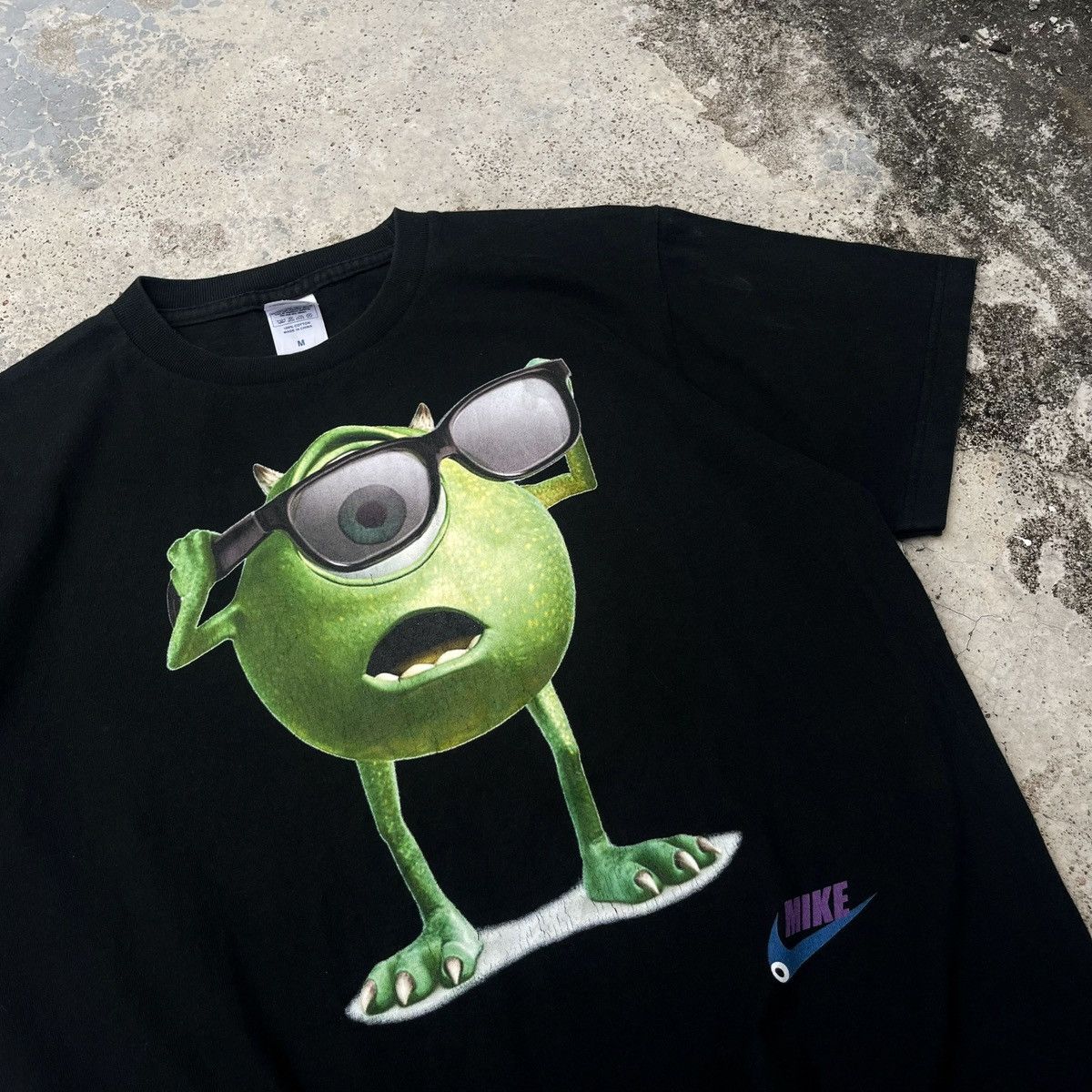 Vintage Vintage 90s Mike Wazowski Monster Inc Nice Parody Nike Rare Size US M / EU 48-50 / 2 - 2 Thumbnail