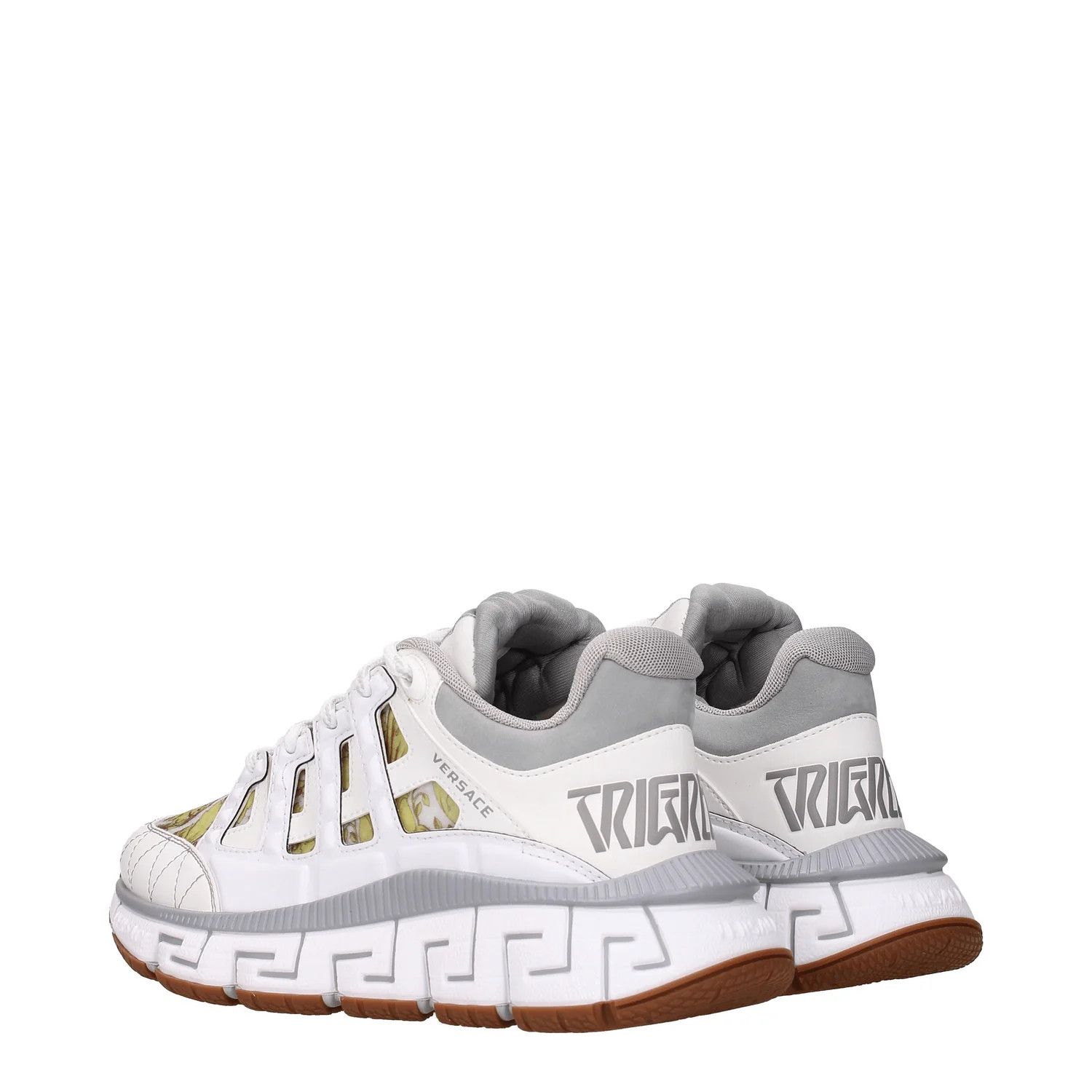 Versace ob1o1e0125 Leather Low-Top Sneakers in Multicolor Size US 9 / IT 39 - 4 Thumbnail
