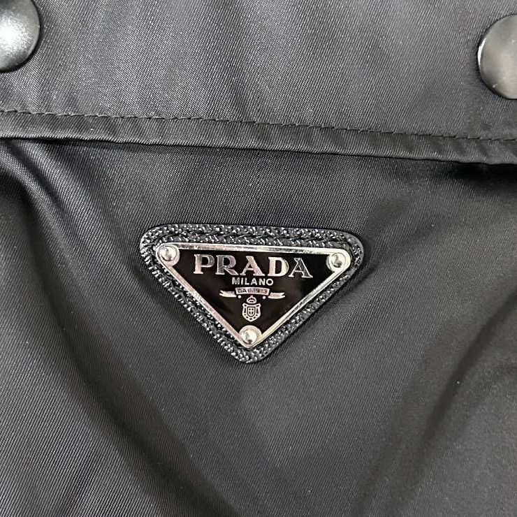 Prada PRADA Nylon Triangle Logo Jacket XL 99 New Size US XL / EU 56 / 4 - 5 Thumbnail