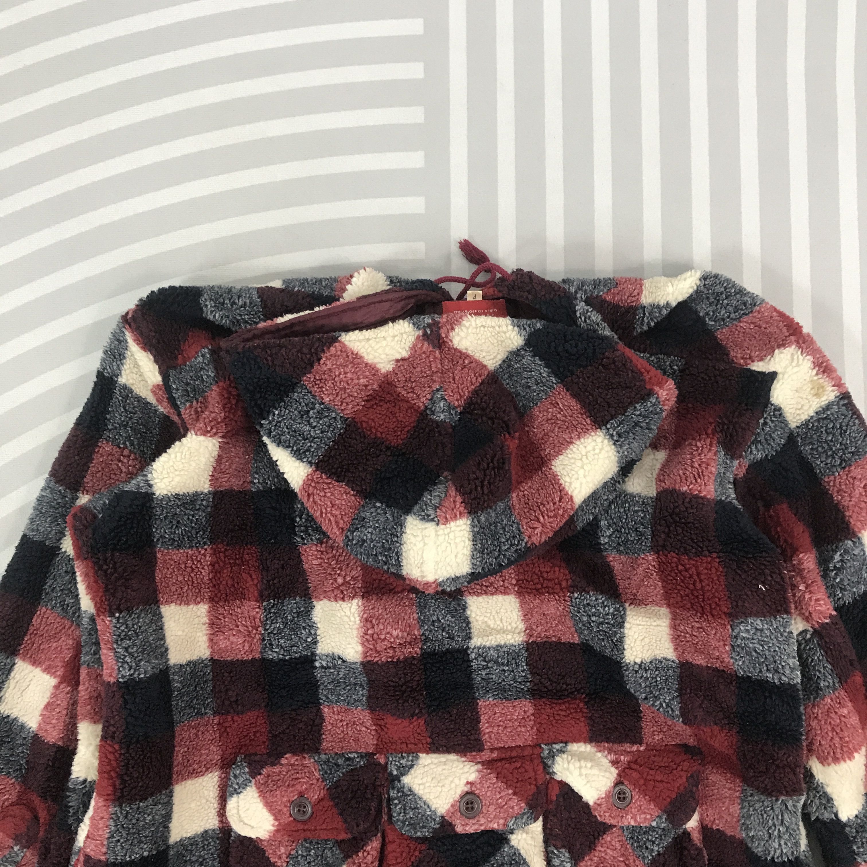 Japanese Brand × Vintage Vintage drug store's Sherpa multi pocket button jacket Size US L / EU 52-54 / 3 - 4 Thumbnail